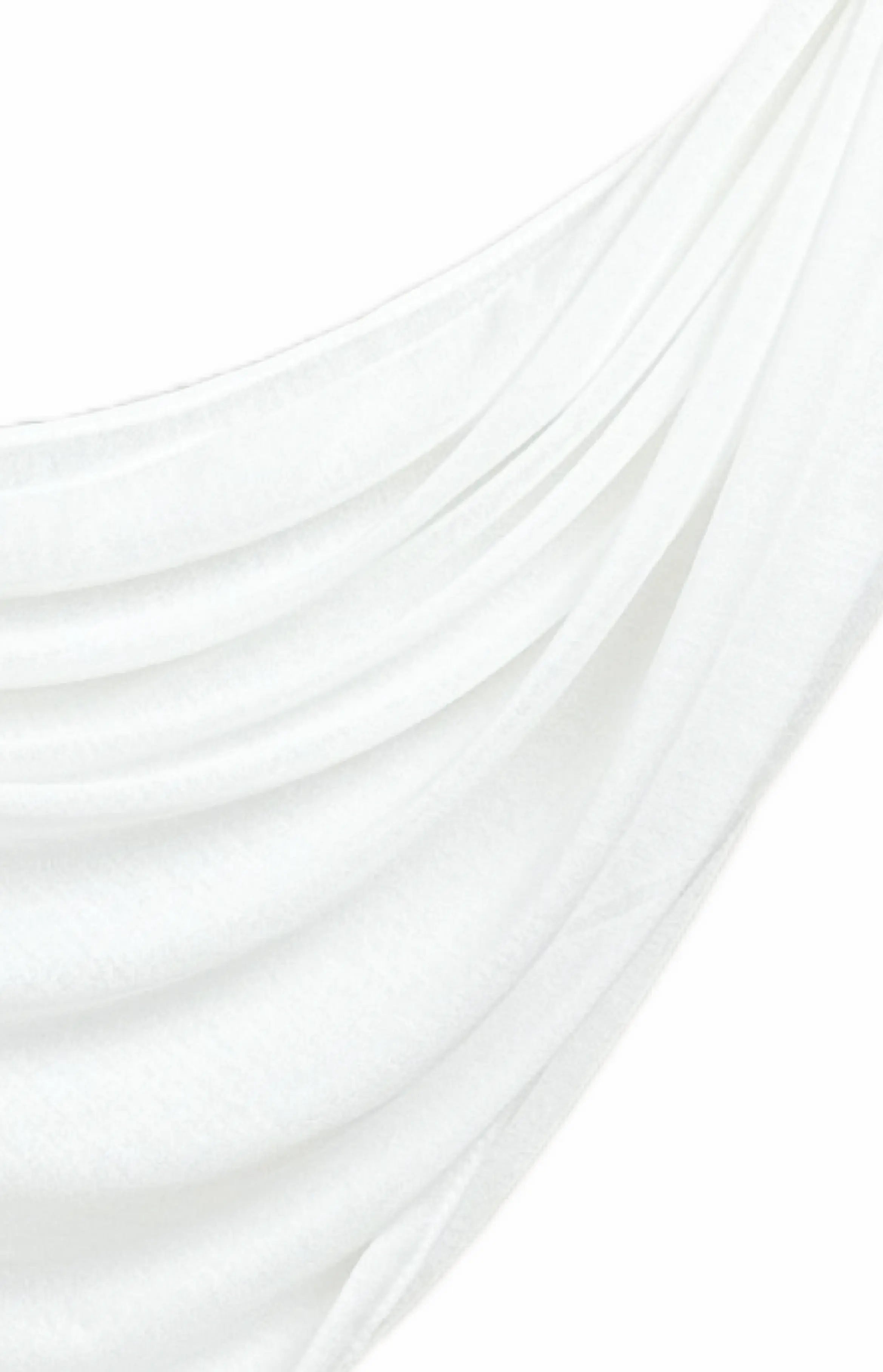 Offwhite Turkish Cotton Hijab - Modest Essence