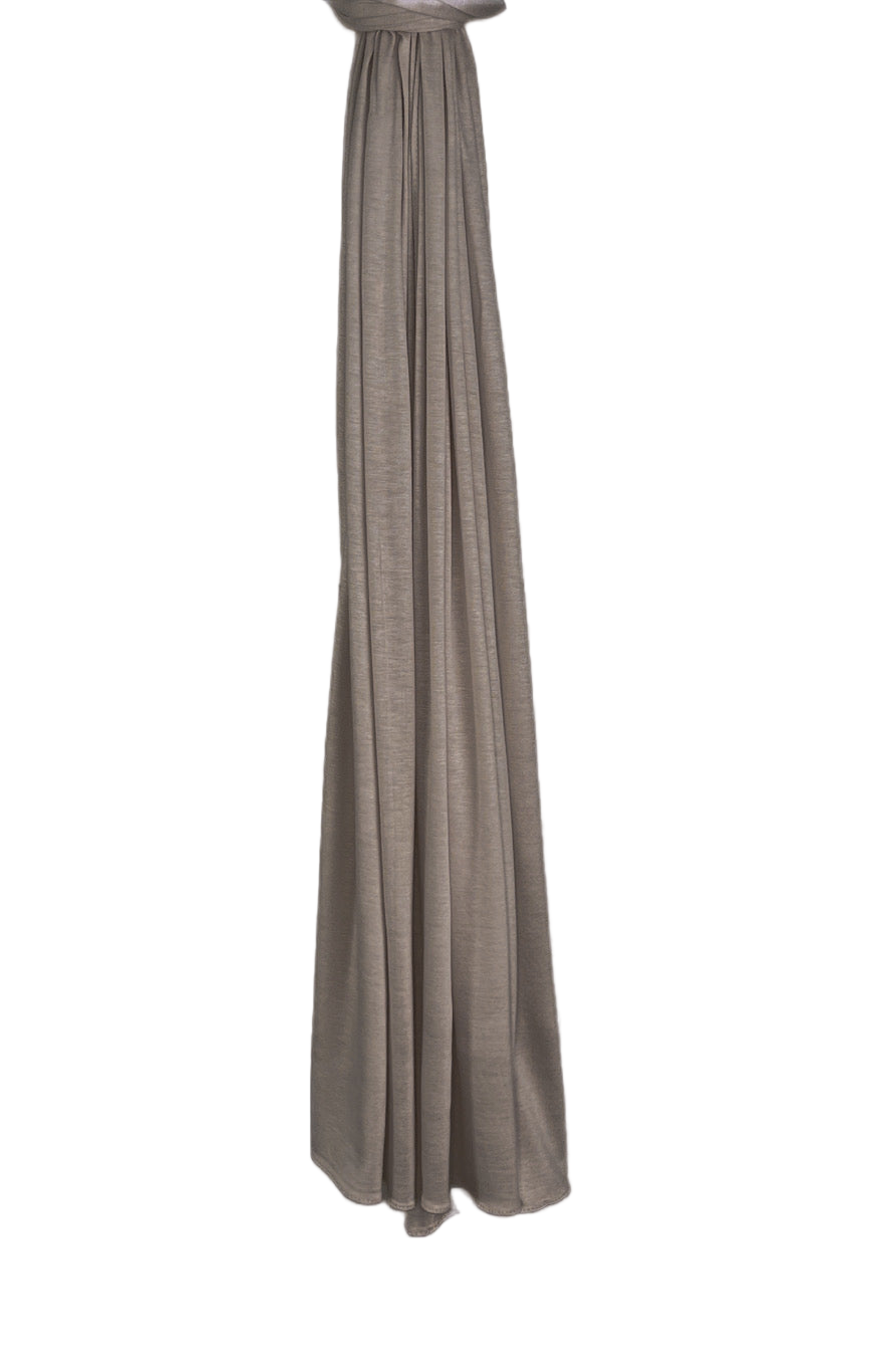 Basic Jersey Hijab - Walnut