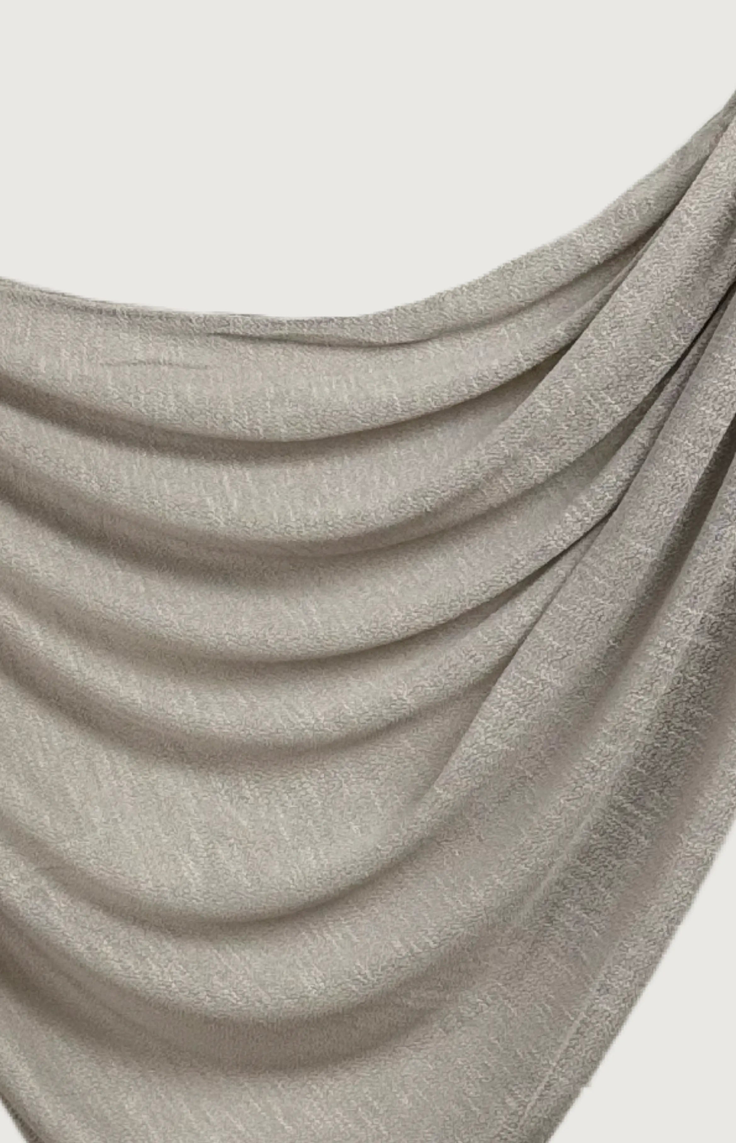 Mushroom Textured Cotton Hijab - Modest Essence
