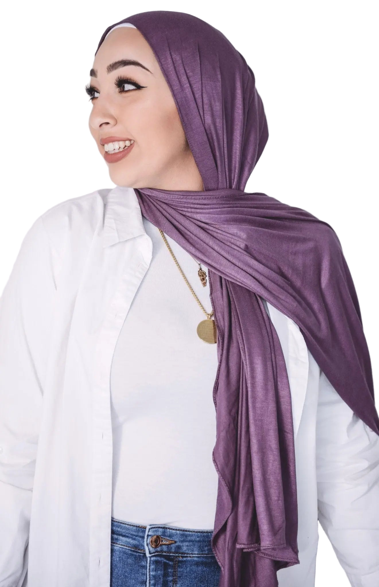 Basic Jersey Hijab - Mauve