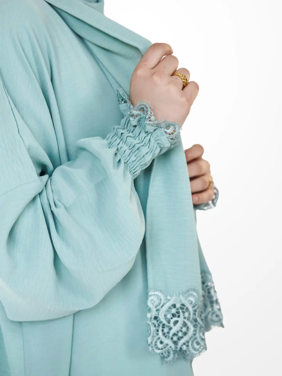 One-Piece Prayer Dress & Abaya with attached Hijab - Plain - Modest Essence