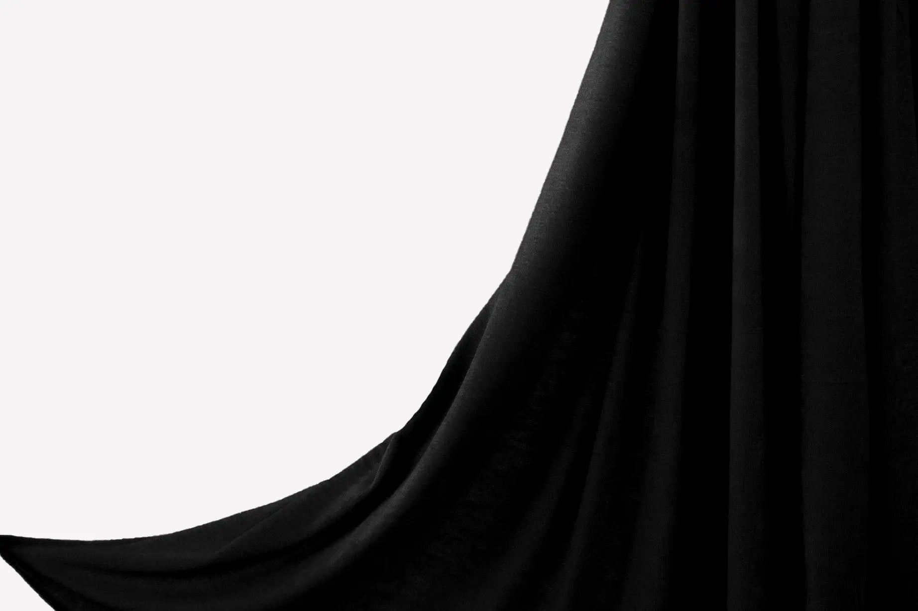 Black Basic Jersey Hijab - Modesty Box