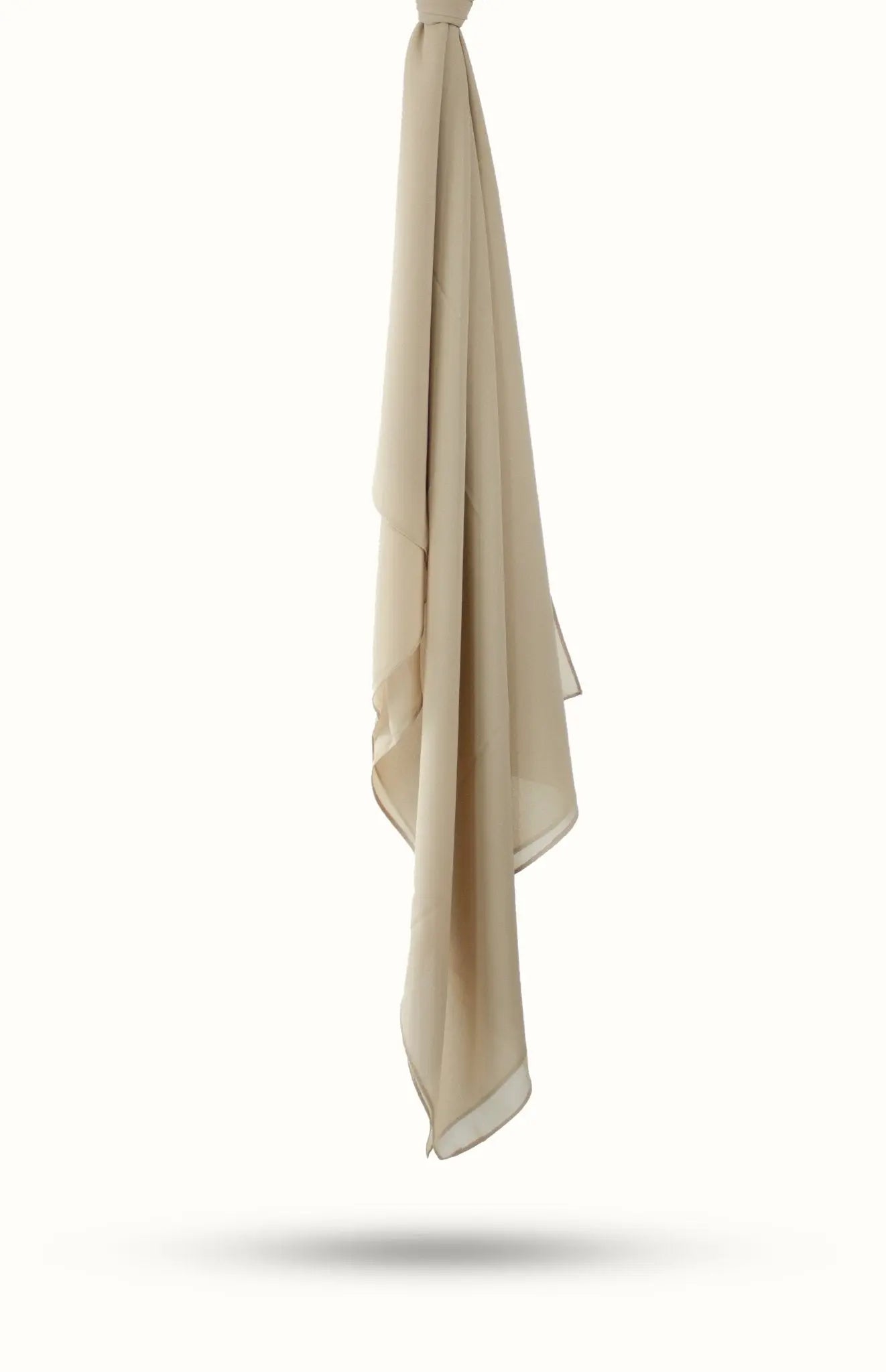 Camel Beige Chiffon Hijab - Modesty Box