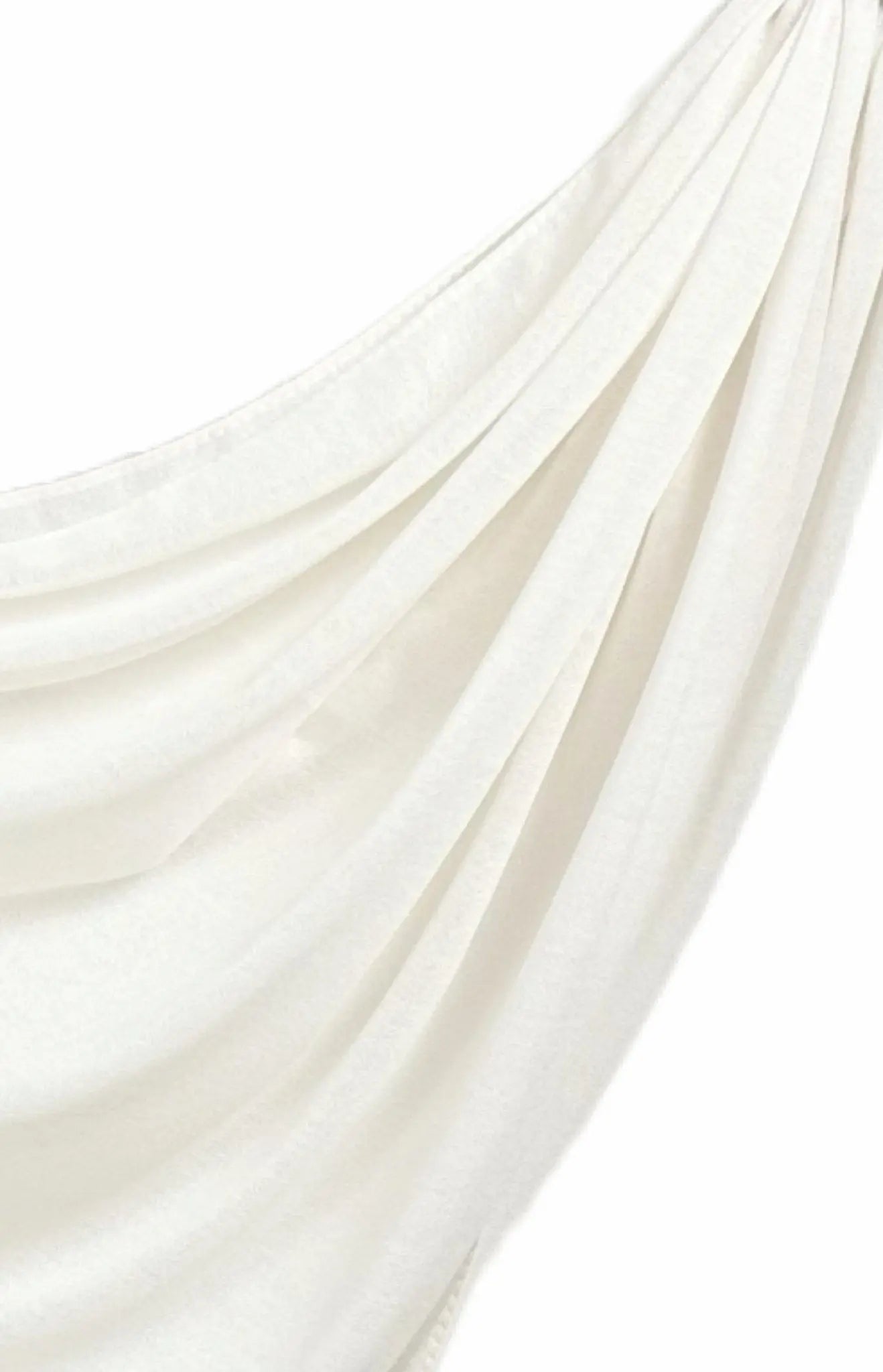 Cream Turkish Cotton Hijab - Modest Essence
