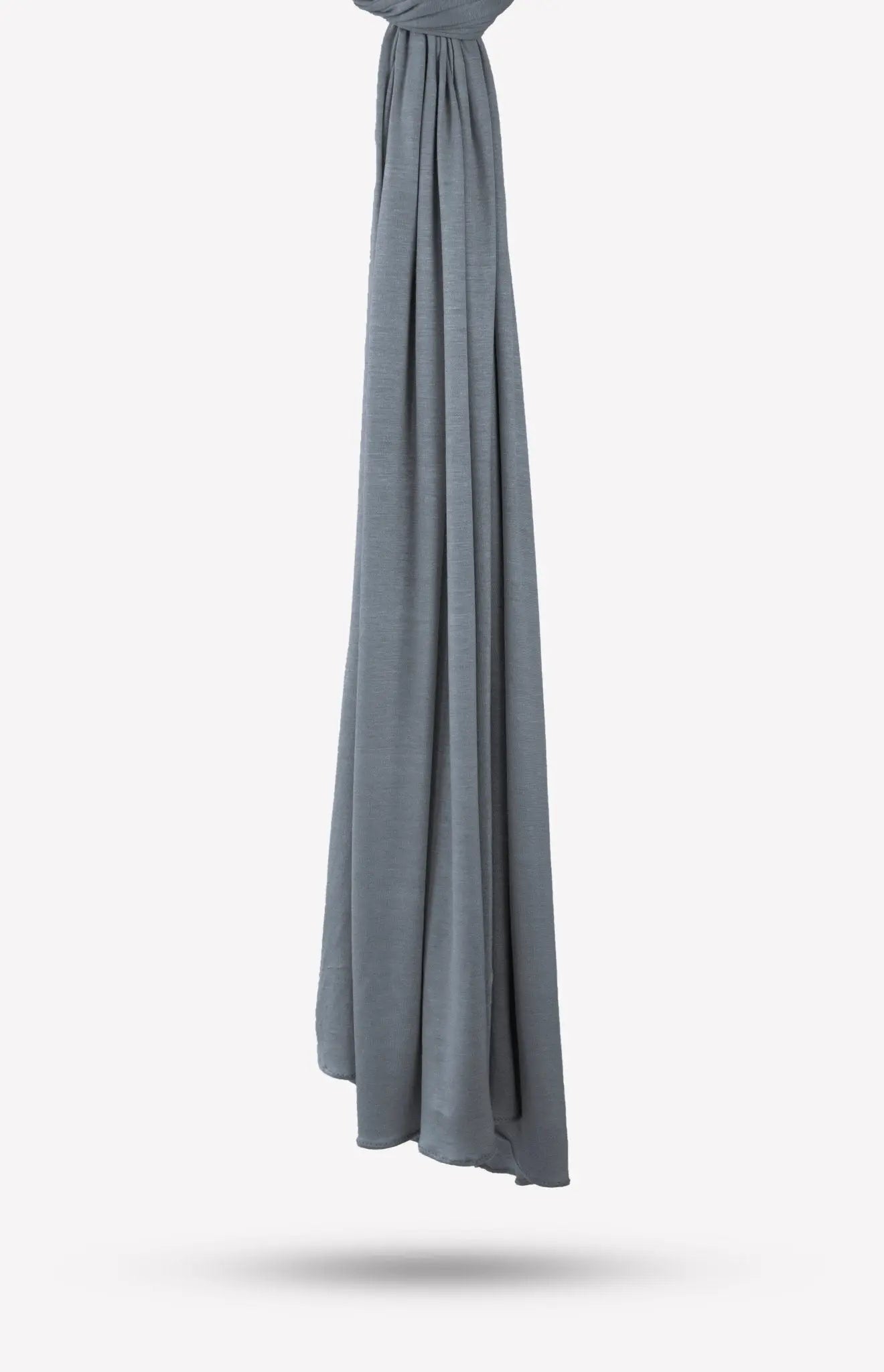 Dark Gray Basic Jersey Hijab - Modesty Box