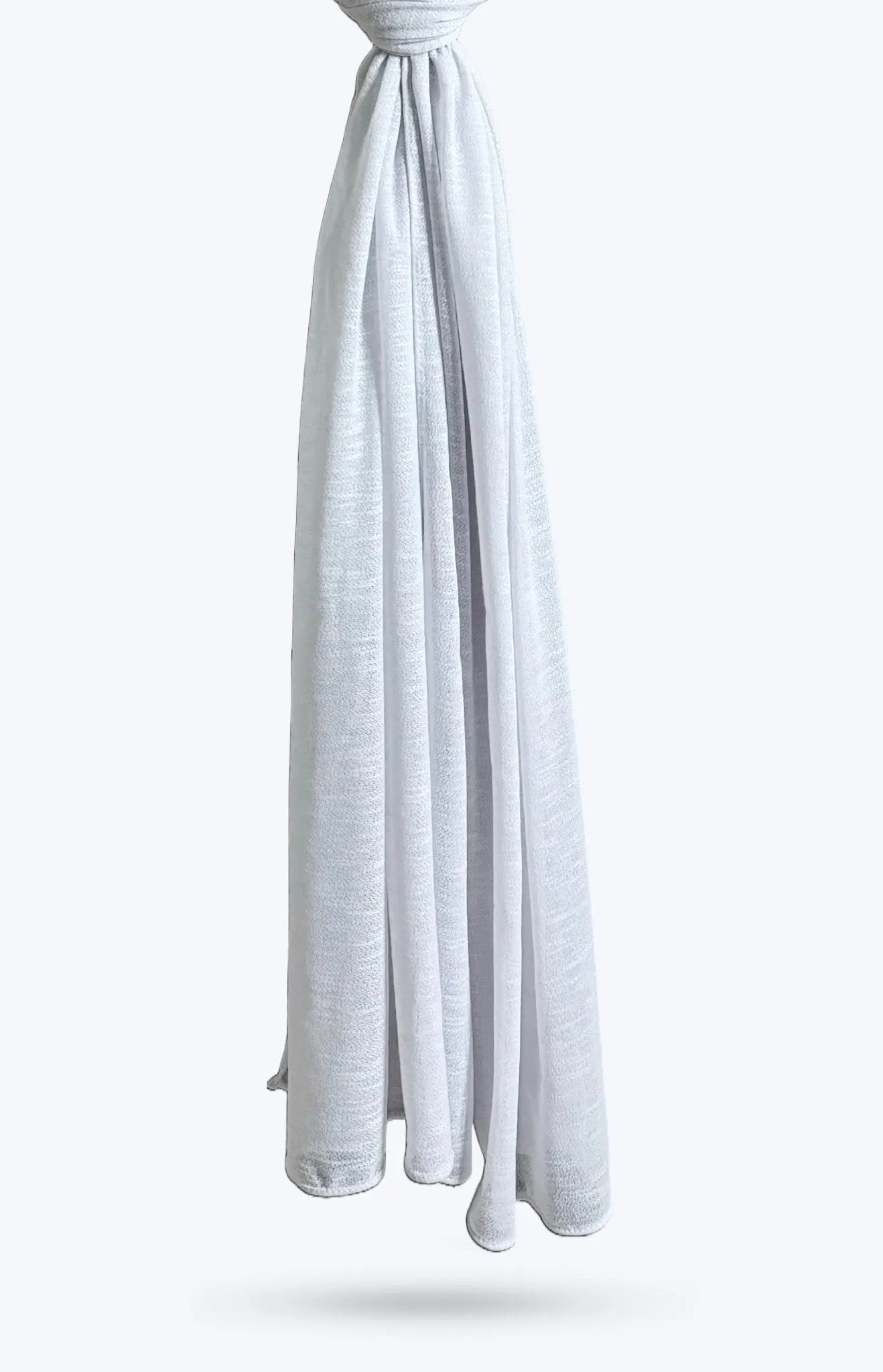 Dusty Lavender Textured Cotton Hijab - Modest Essence