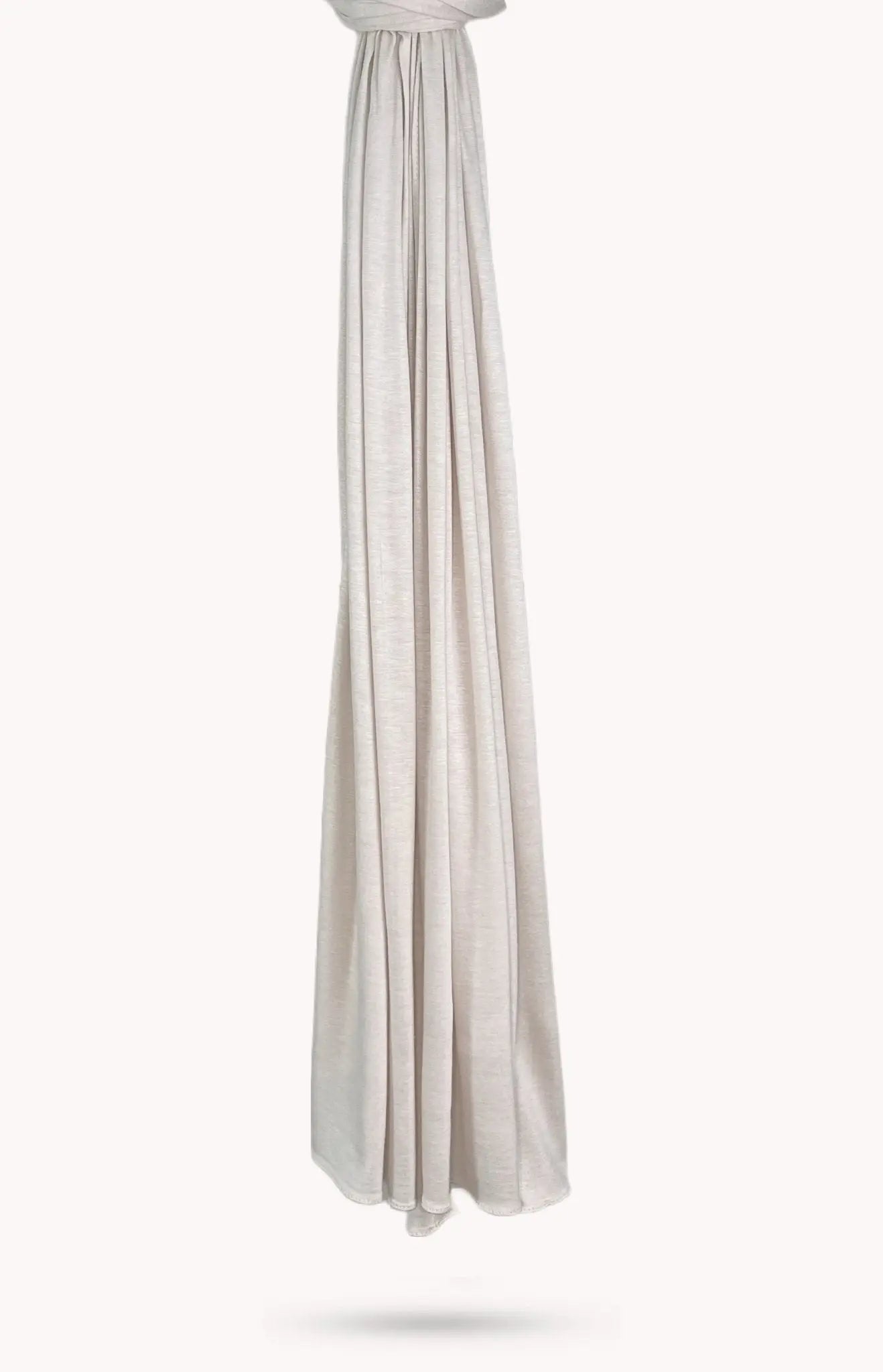 Ivory Basic Jersey Hijab - Modesty Box