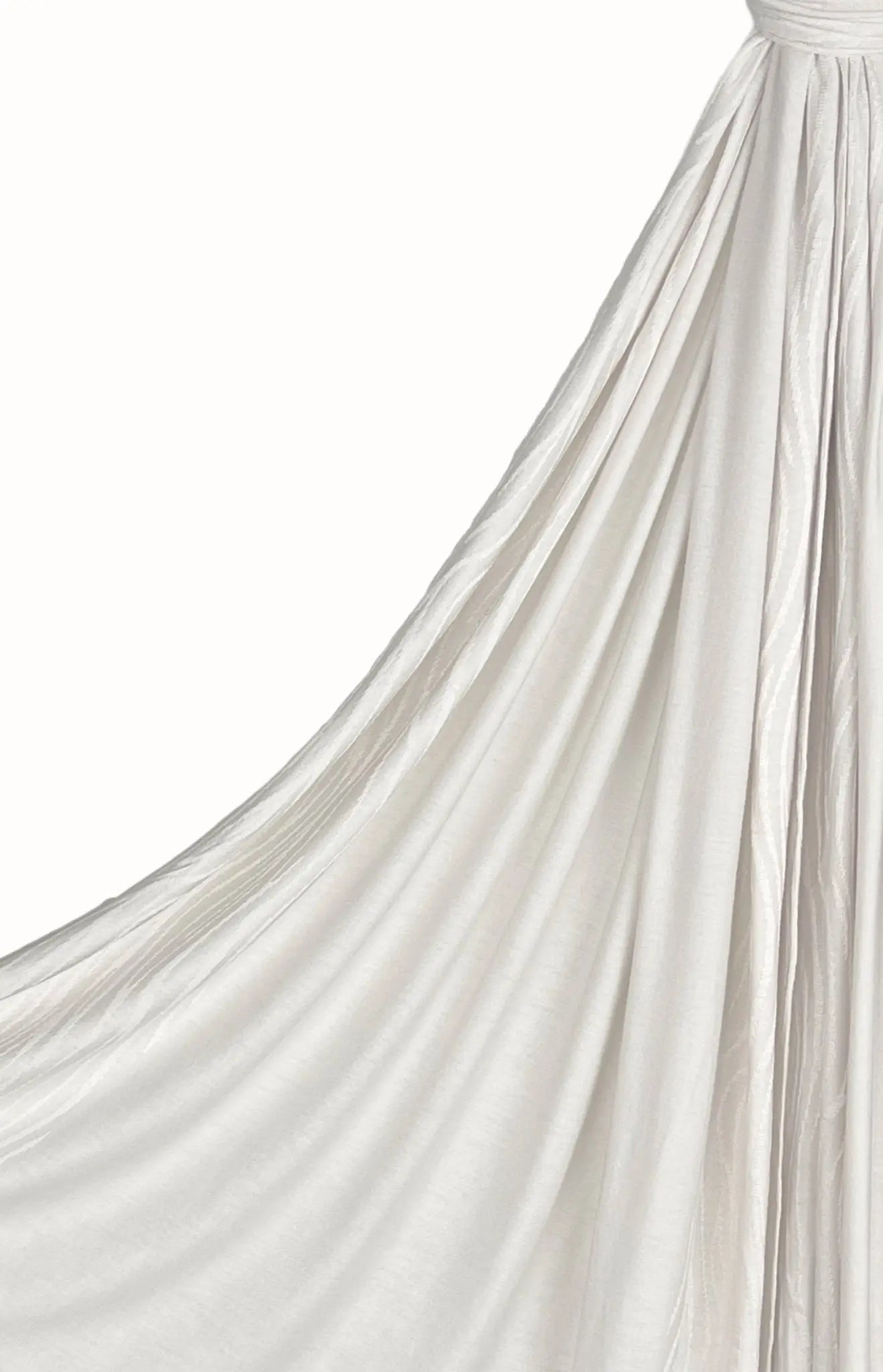 Ivory Patterned Jersey Hijab - Modest Essence