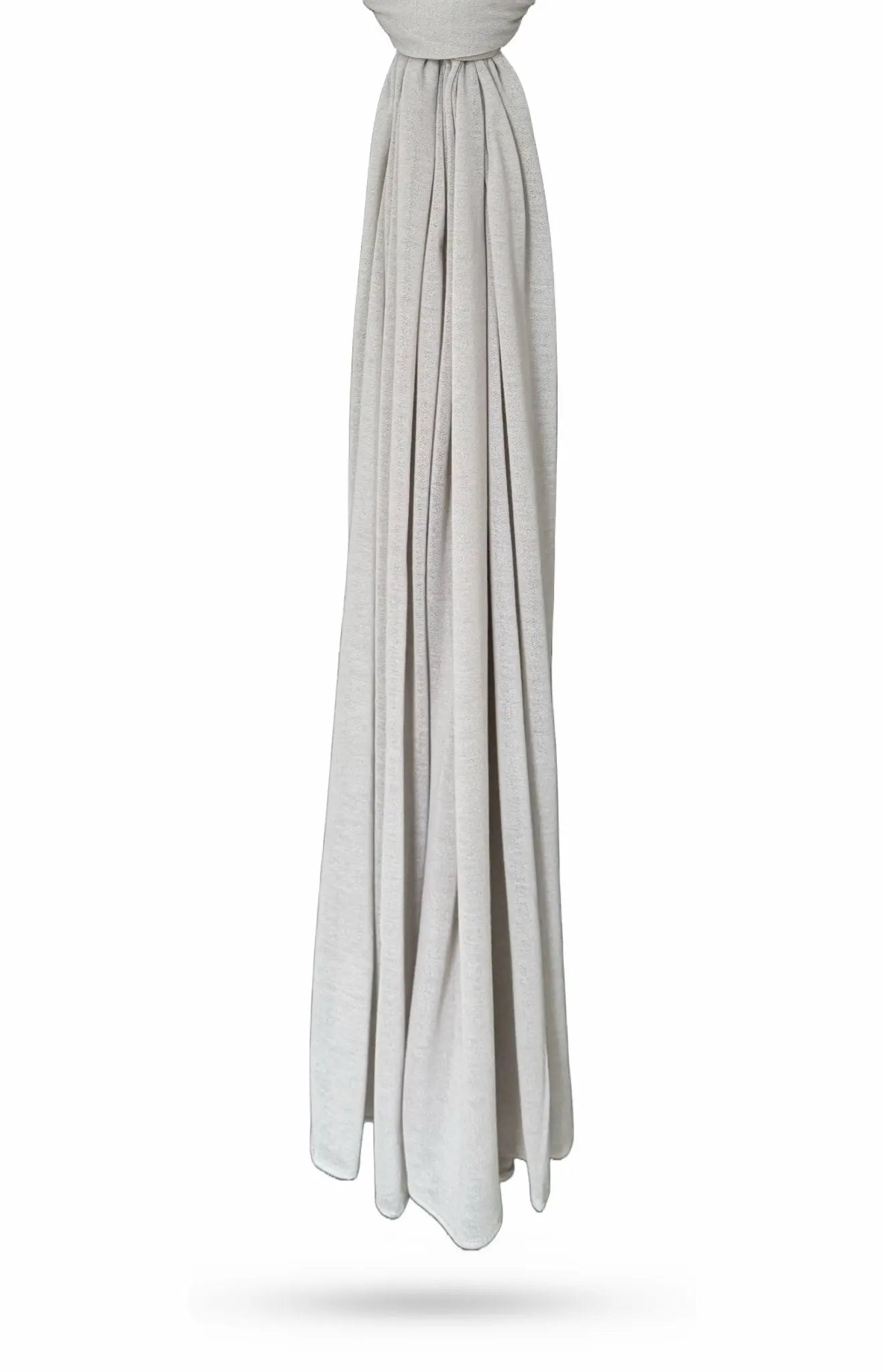 Light Gray Turkish Cotton Hijab - Modest Essence