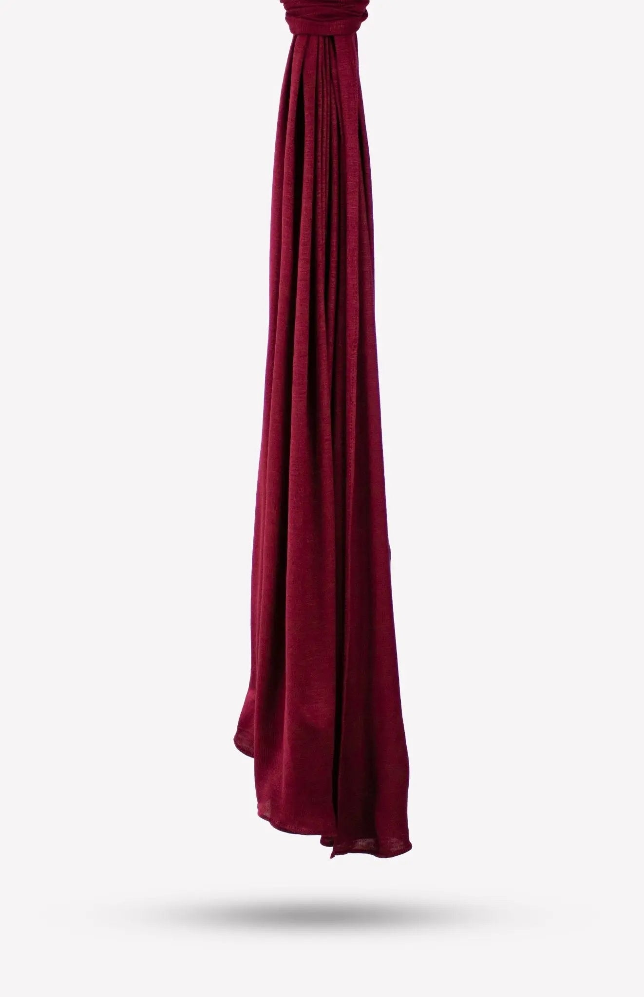 Maroon Basic Jersey Hijab - Modesty Box