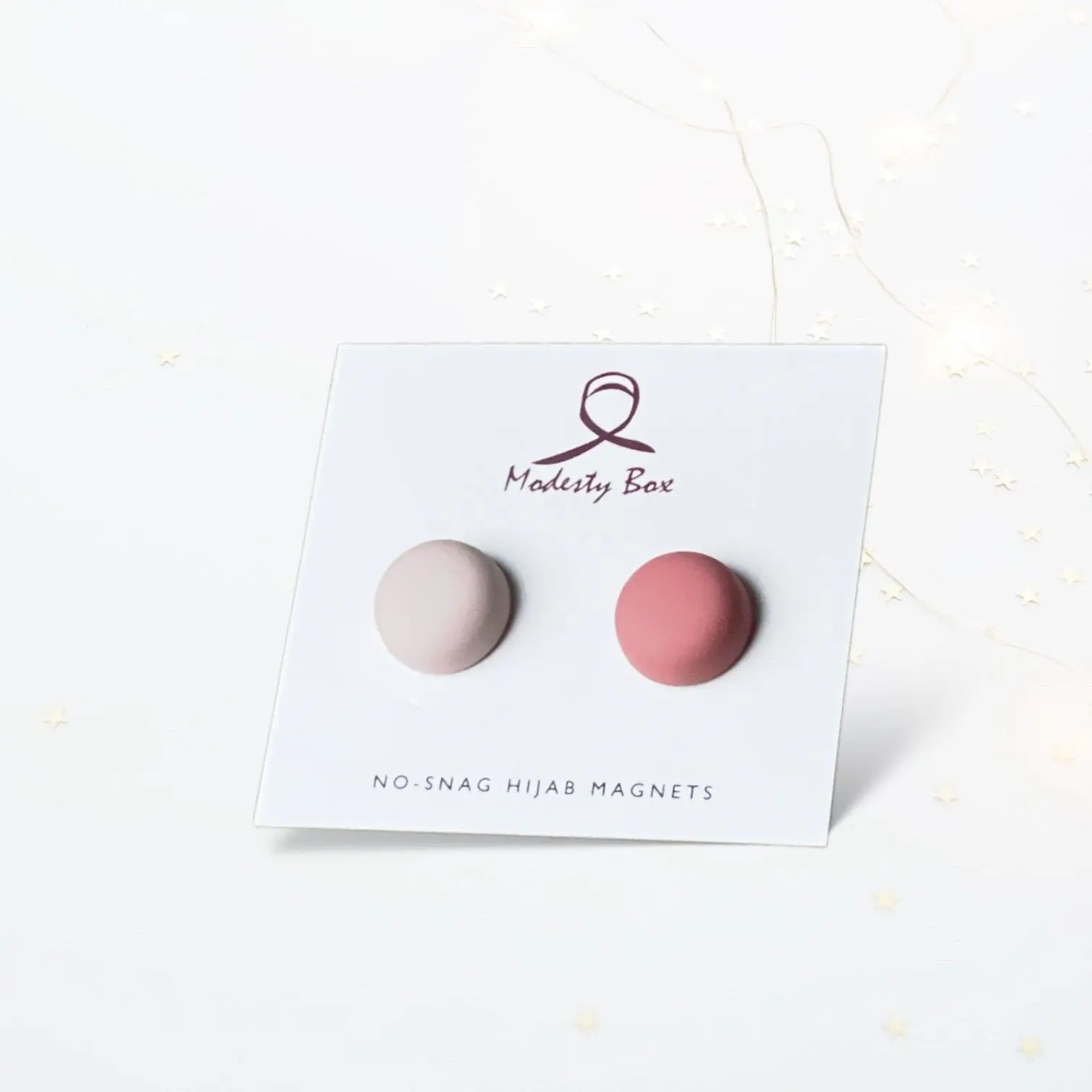 Matte Hijab Magnet Pins - Nude - Modesty Box