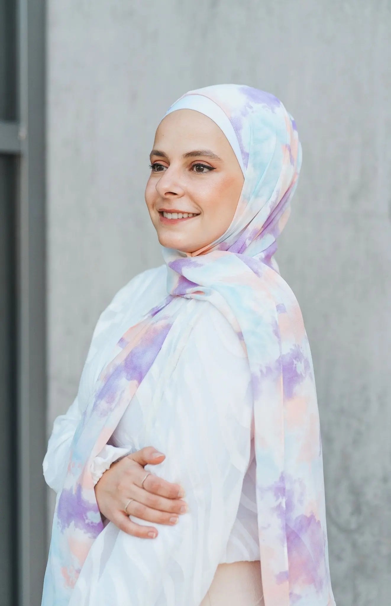 Maya Printed Chiffon Hijab - Modesty Box