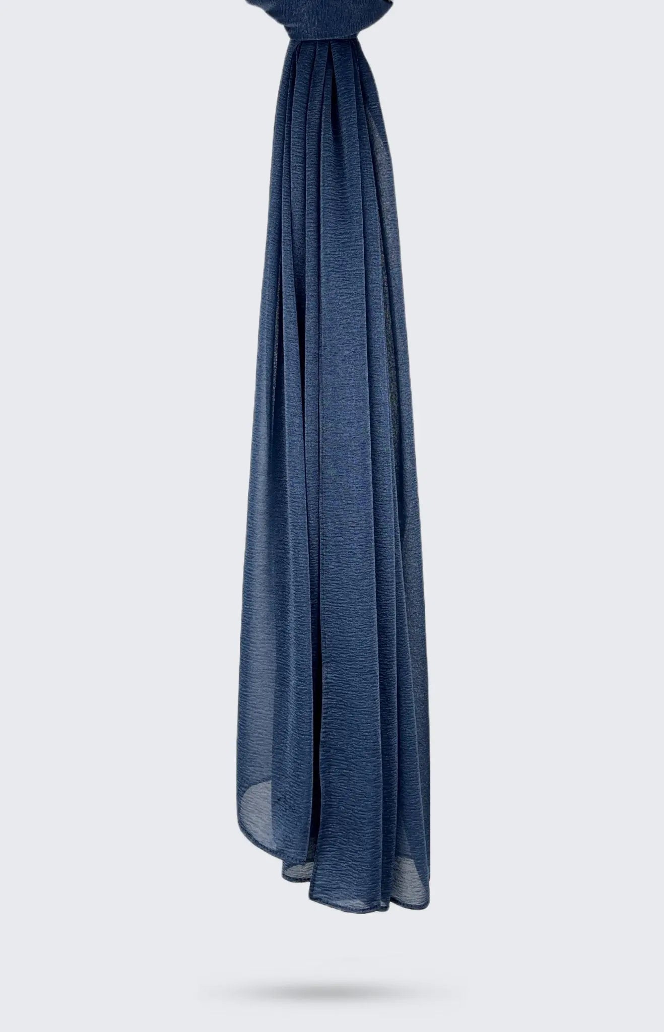 Navy Blue Basic Cashmere Hijab - Modest Essence