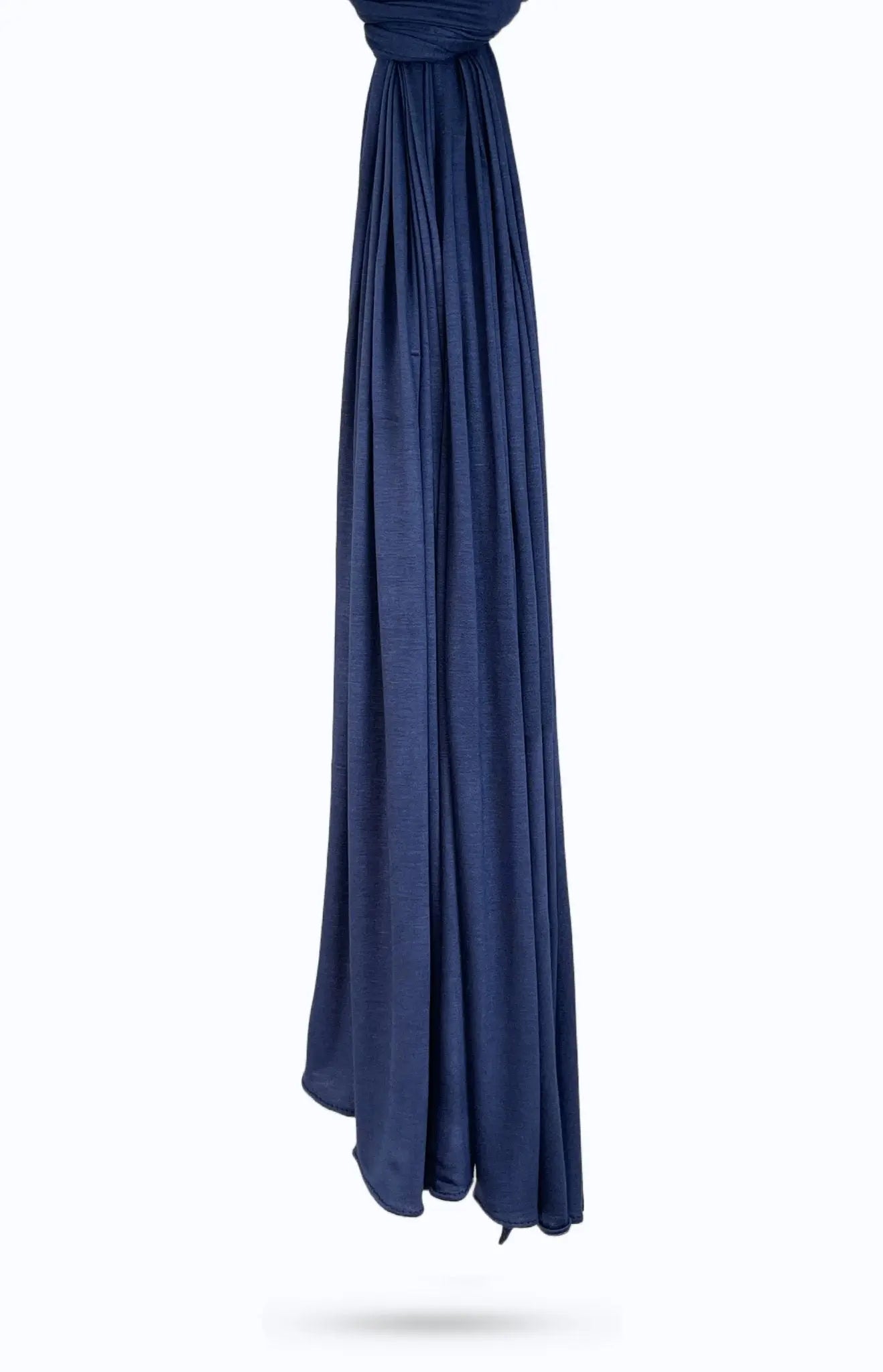 Navy Blue Basic Jersey Hijab - Modesty Box
