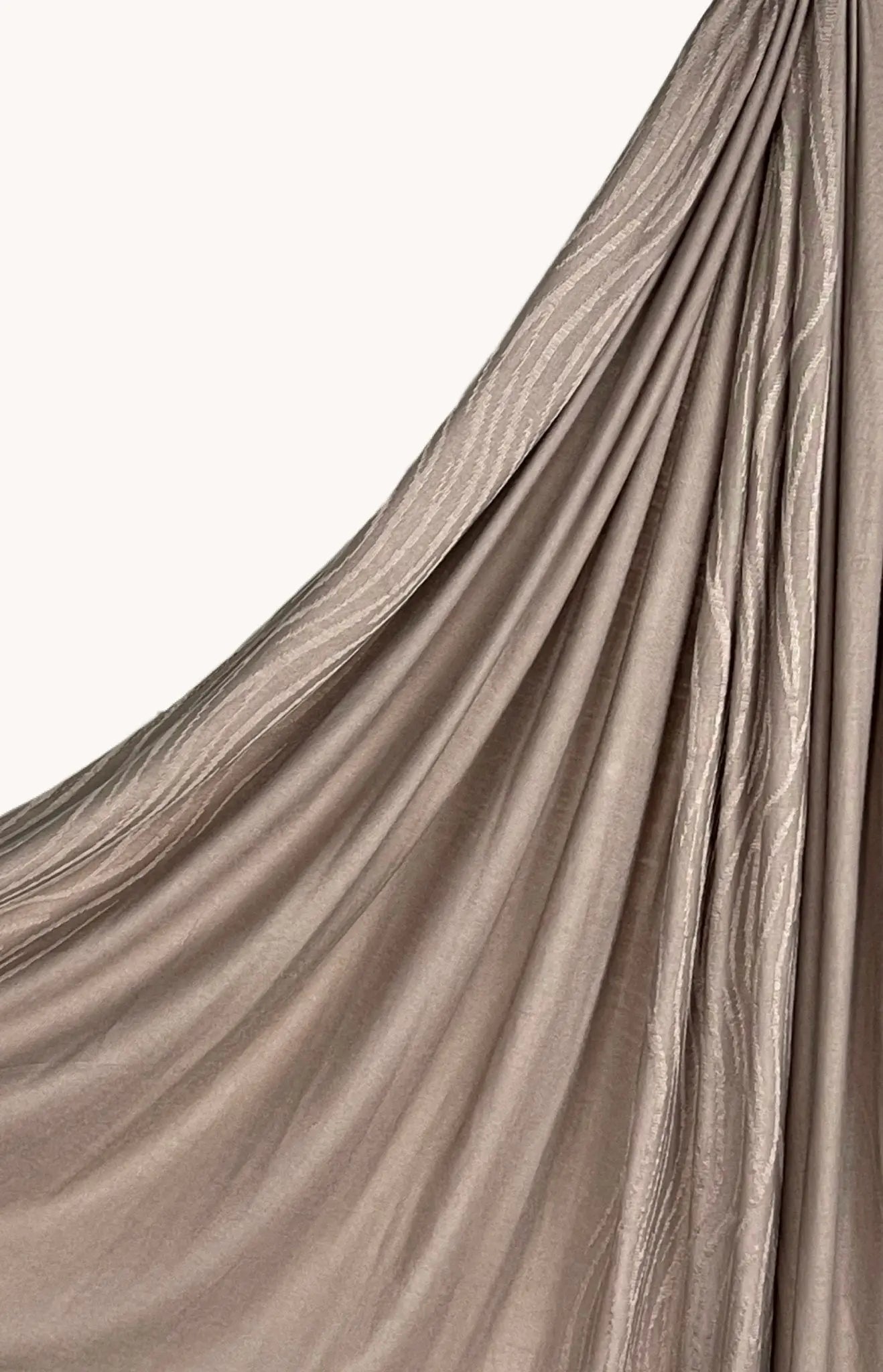 Taupe Patterned Jersey Hijab - Modest Essence