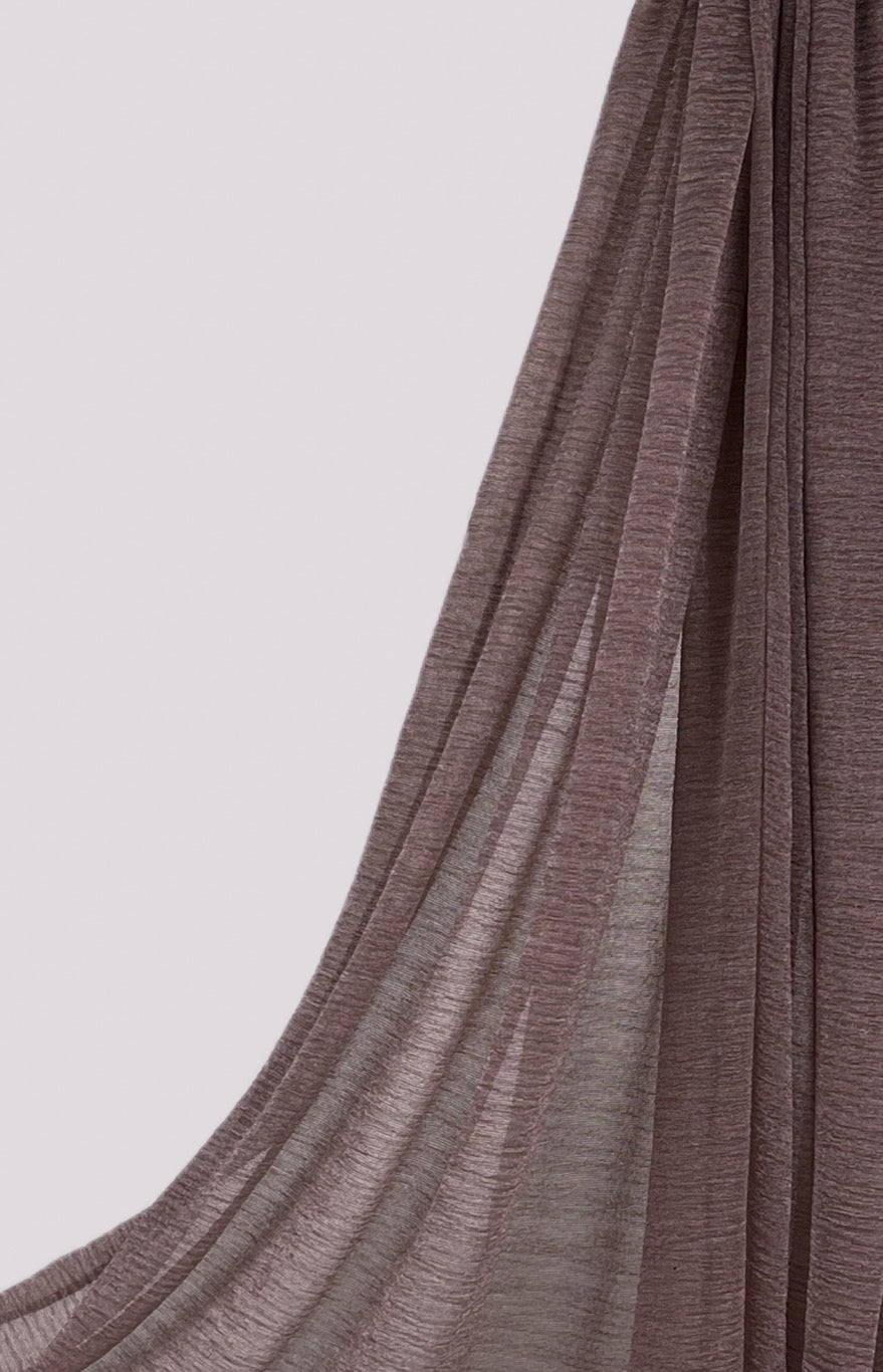 Basic Cashmere Hijab - Brown