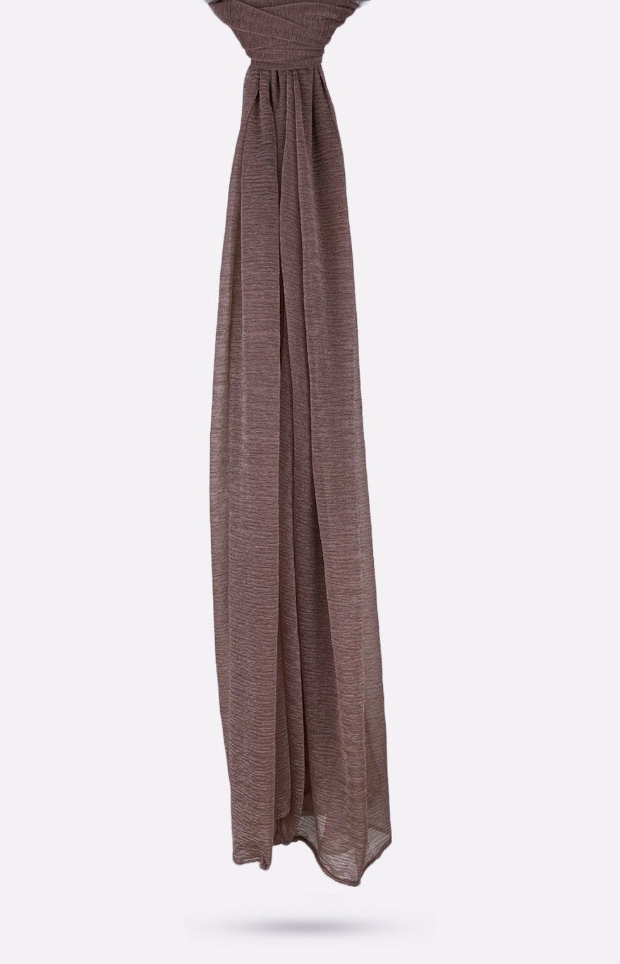 Basic Cashmere Hijab - Brown