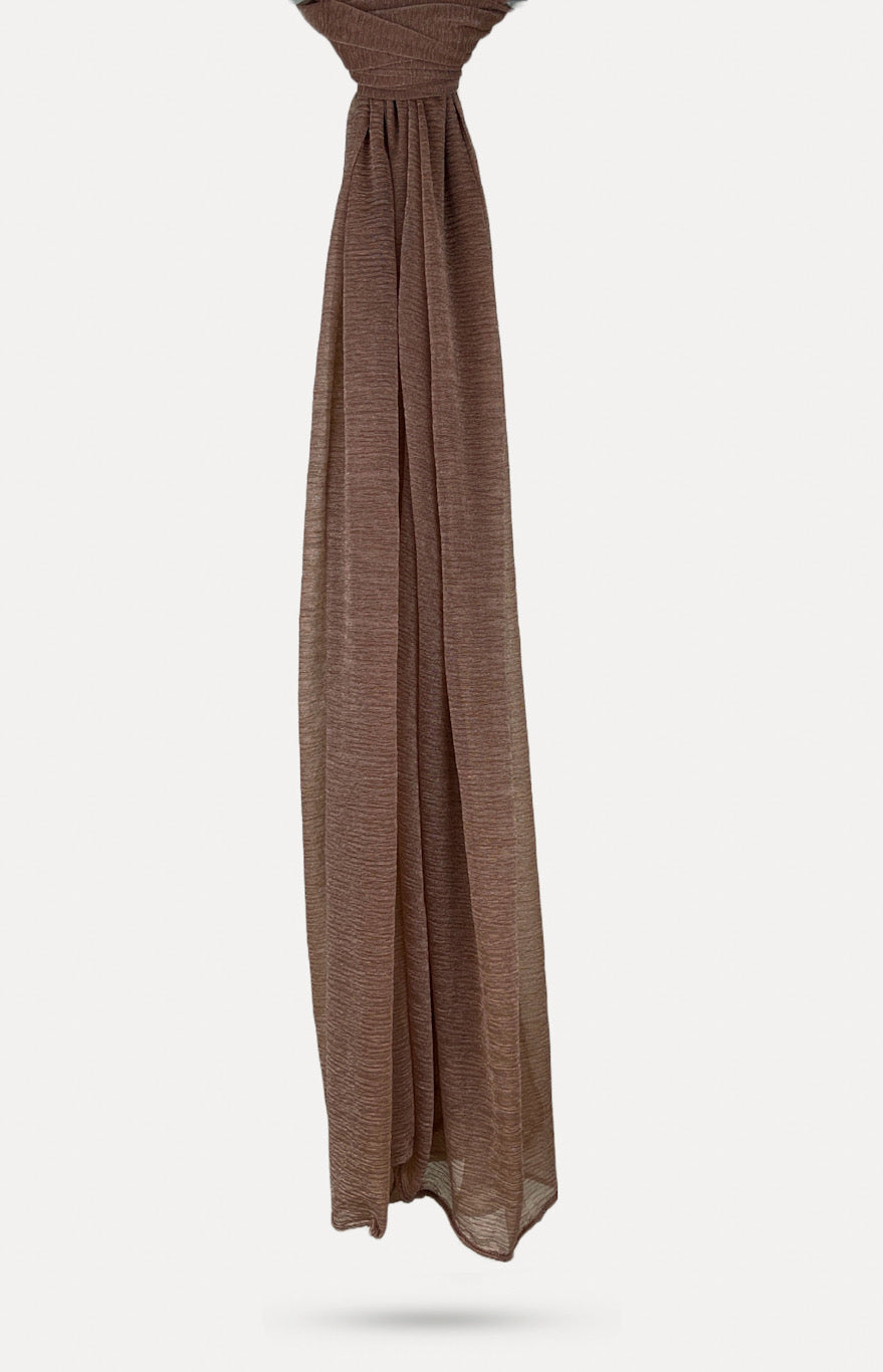 Basic Cashmere Hijab - Chestnut