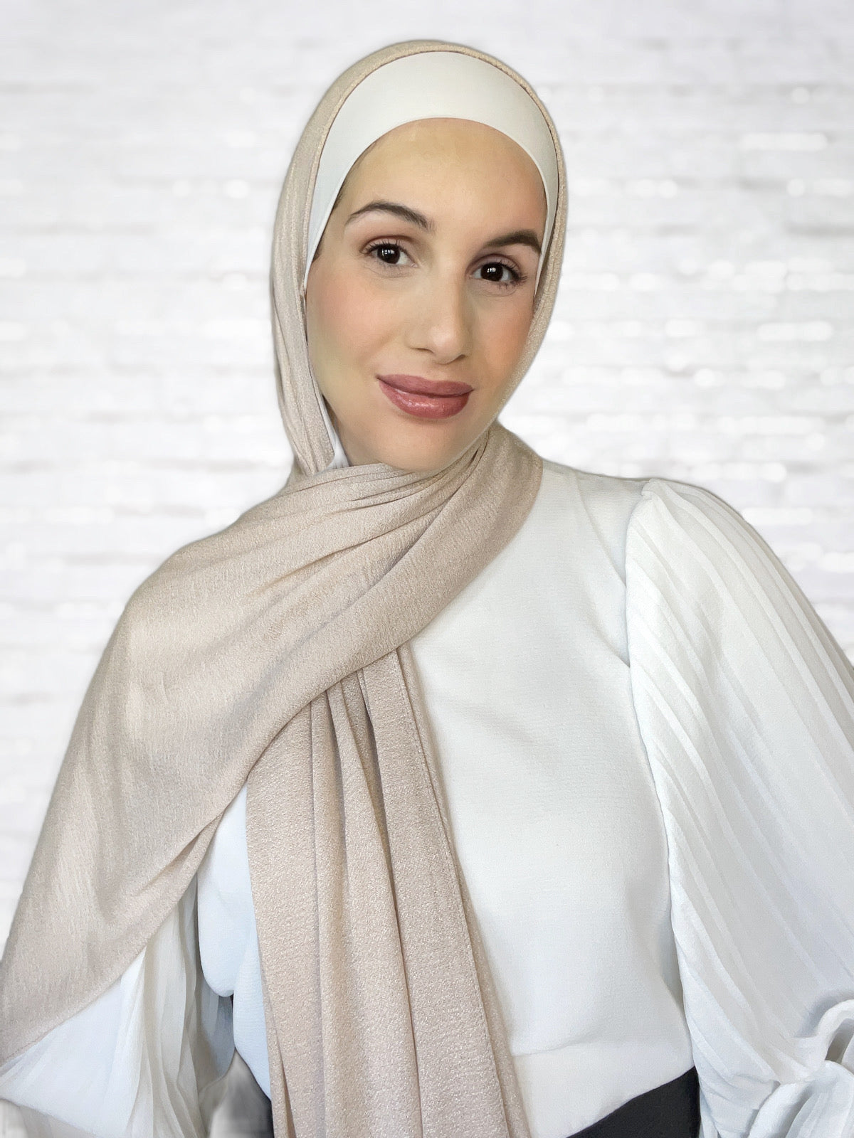 Premium Rayon Hijab - Beige