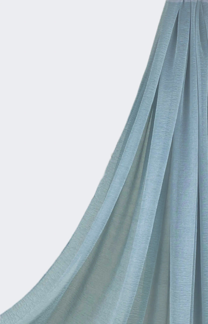 Basic Cashmere Hijab - Blue