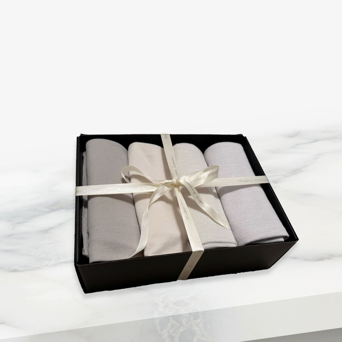 Hijab Set Box | Soft Dusk – Cotton Box
