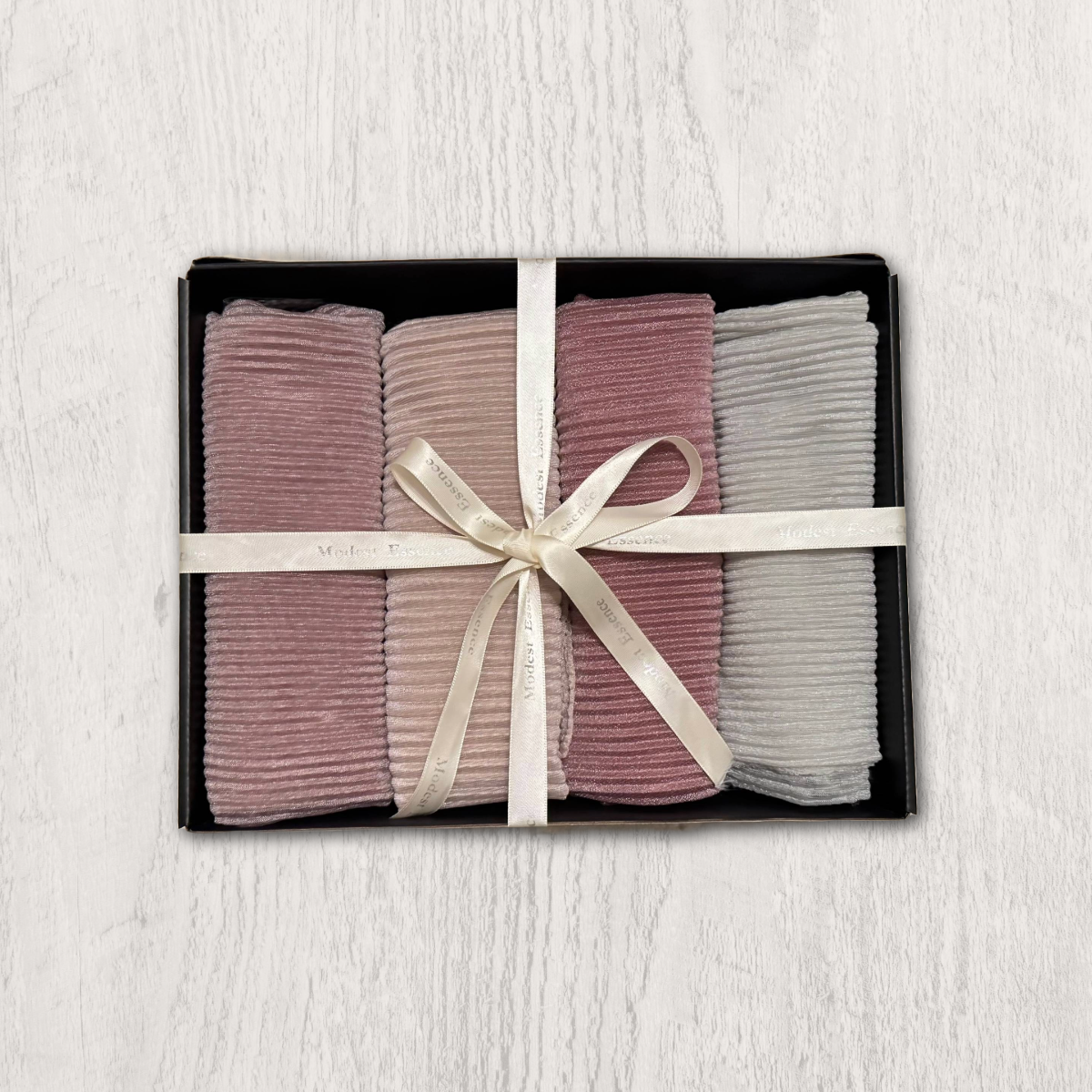 Hijab Set Box | Soft Bloom - Cashmere