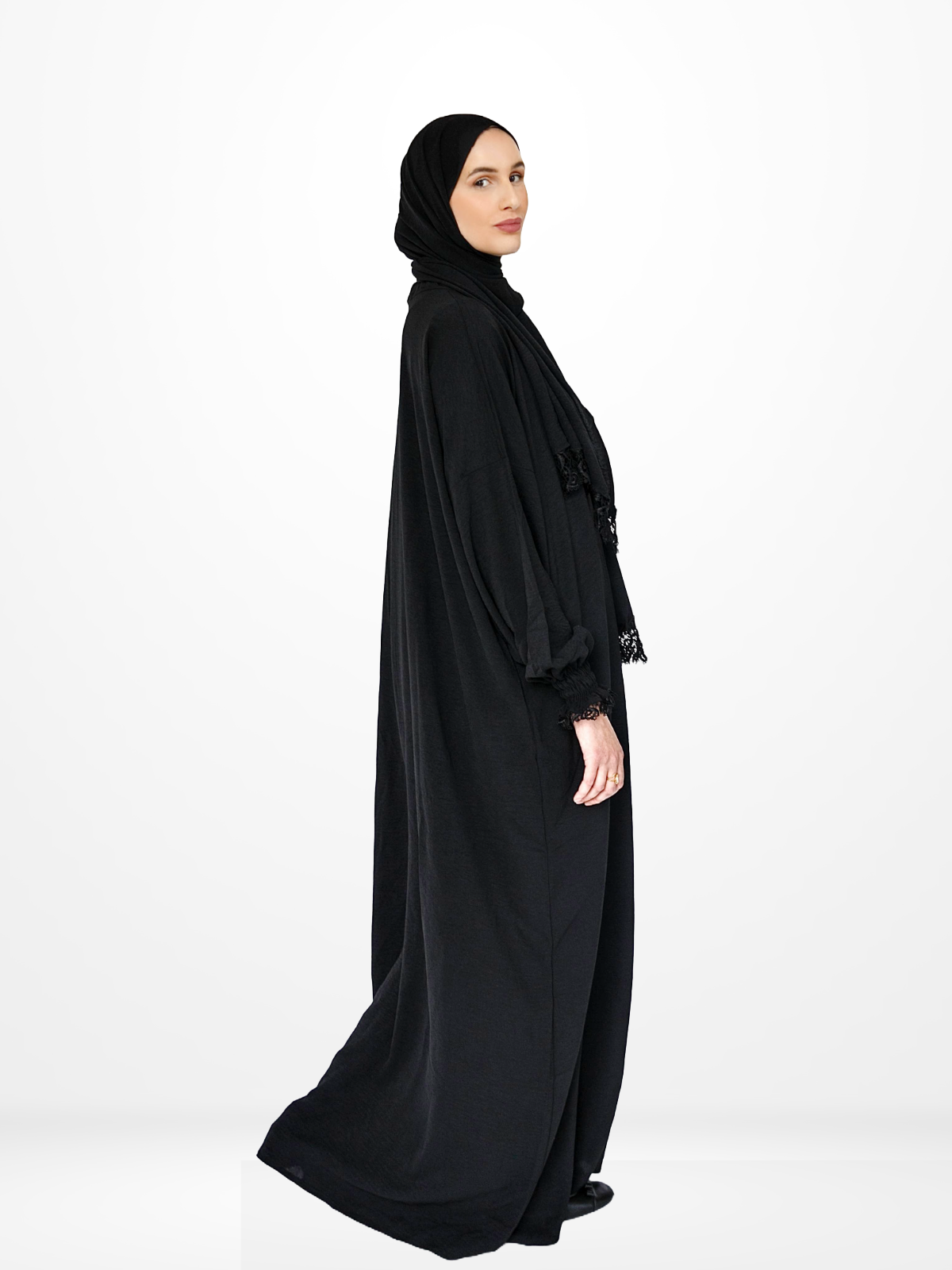 One-Piece Prayer Dress & Abaya with attached Hijab - Plain