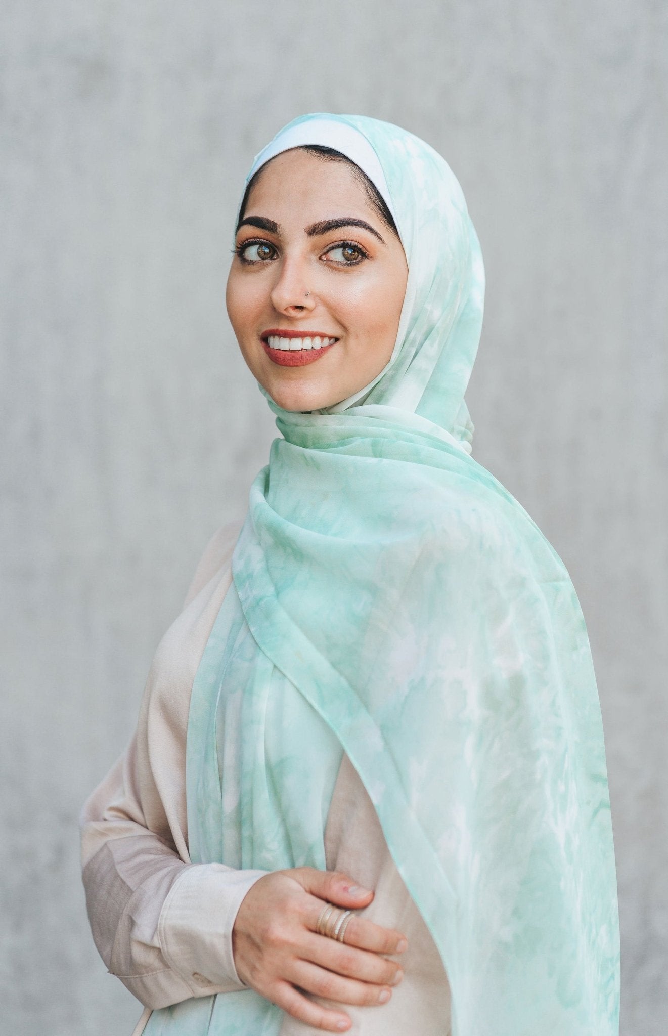Alma Printed Chiffon Hijab - Modest Essence