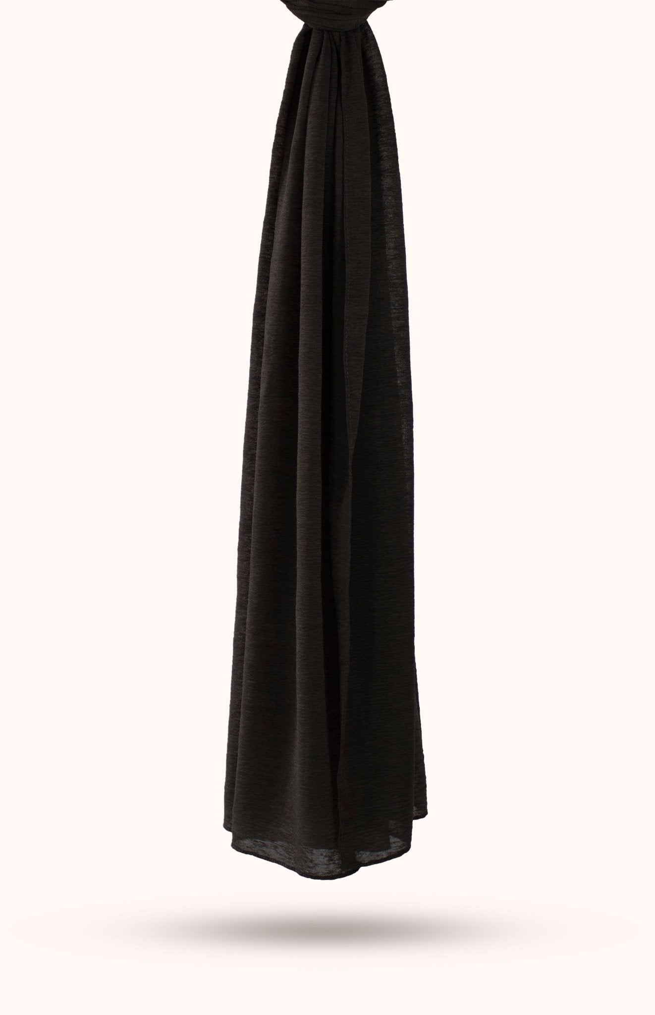 Black Royal Cashmere Hijab - Modesty Box