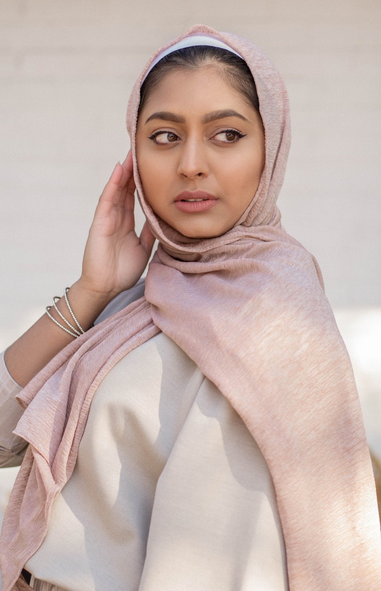 Hazelnut Royal Cashmere Hijab - Modesty Box