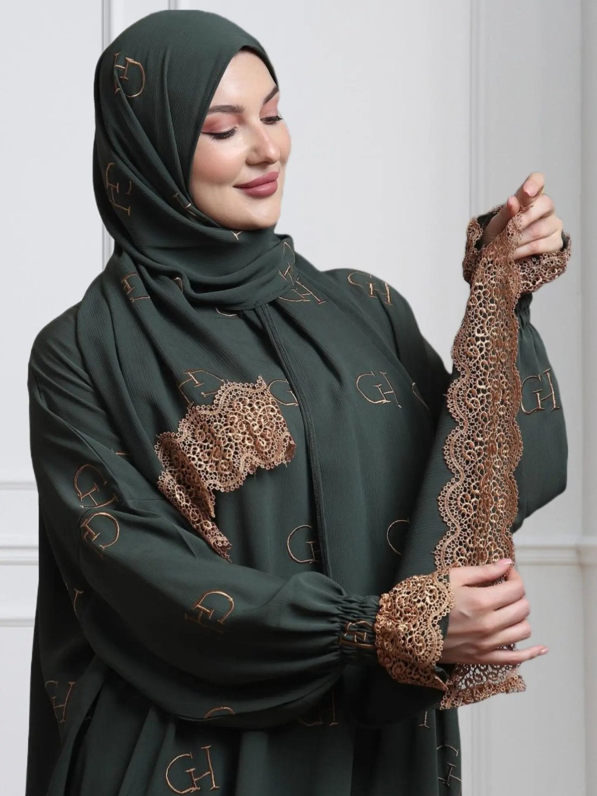 Luxury Crepe GH Prayer Set - Abaya - Modest Essence