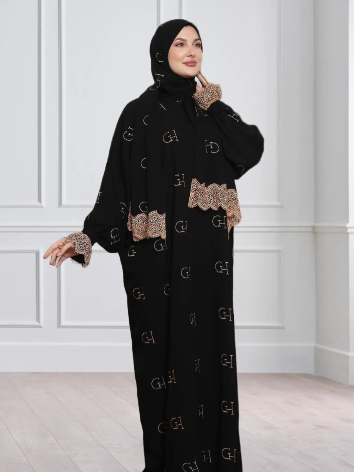 Luxury Crepe GH Prayer Set - Abaya - Modest Essence