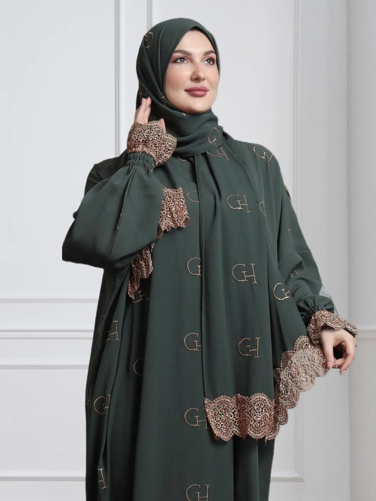 Luxury Crepe GH Prayer Set - Abaya - Modest Essence