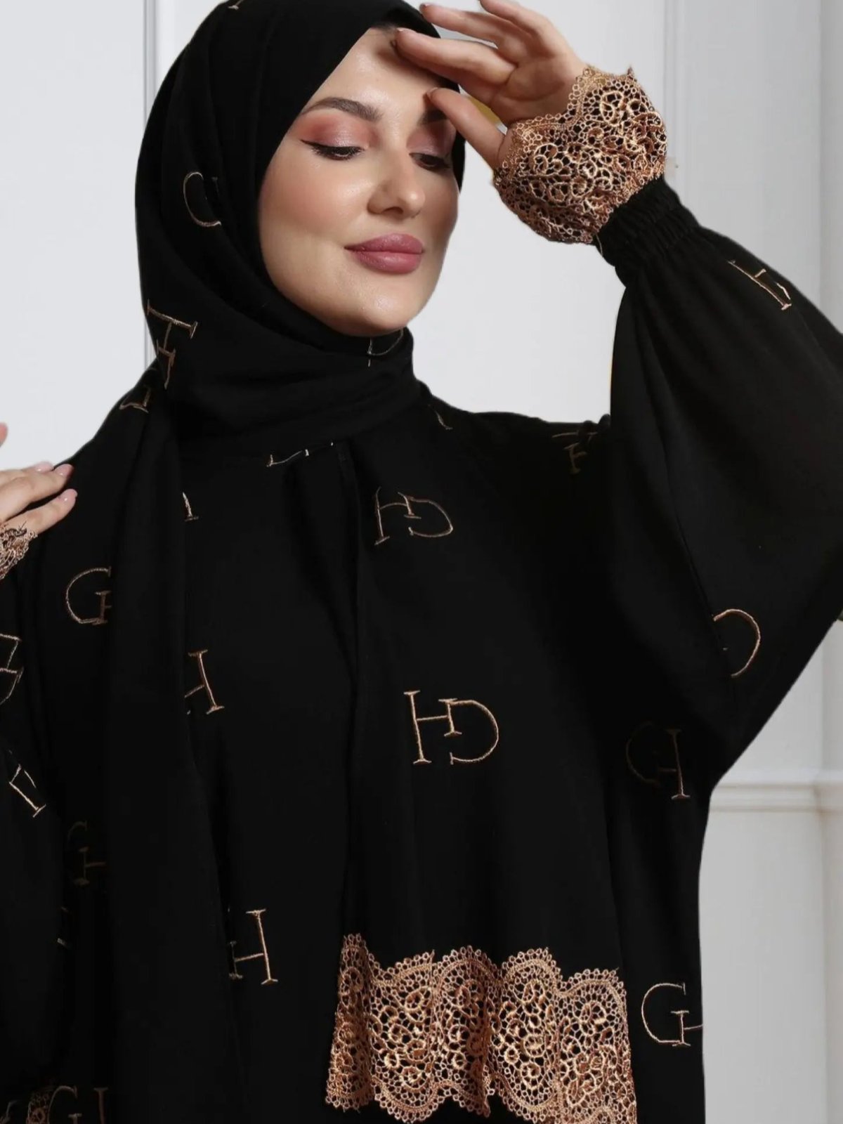 Luxury Crepe GH Prayer Set - Abaya - Modest Essence