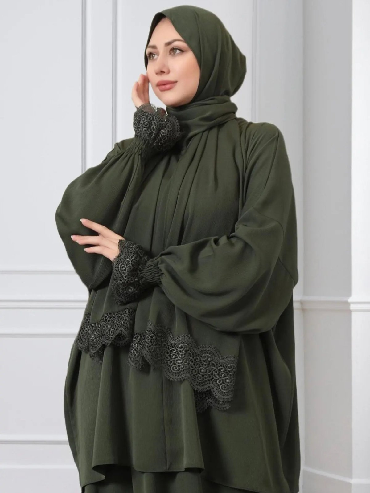 Luxury Crepe Two Piece Prayer Set - Modest Essence