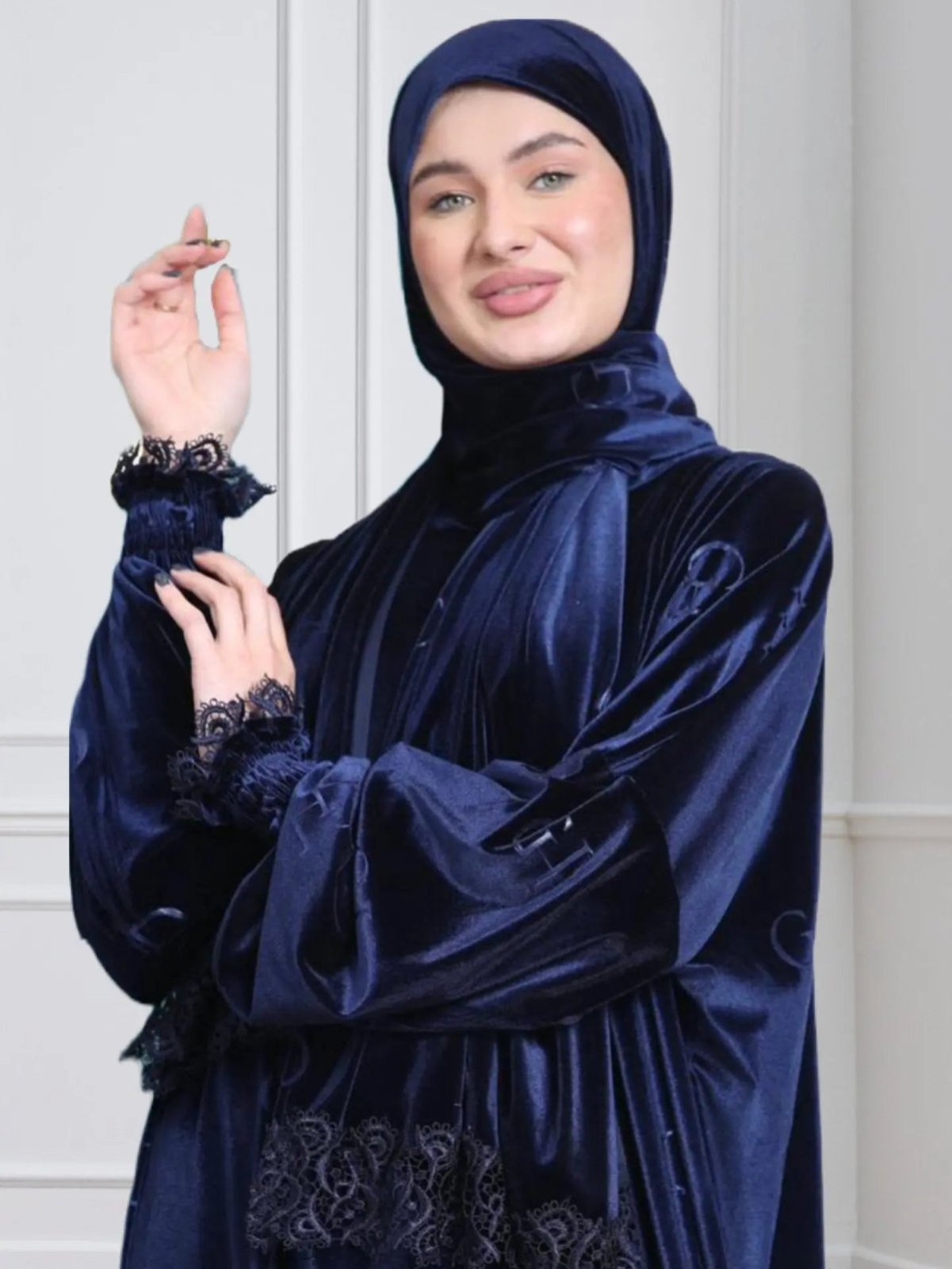 Luxury Velvet GH Prayer Set - Abaya - Modest Essence