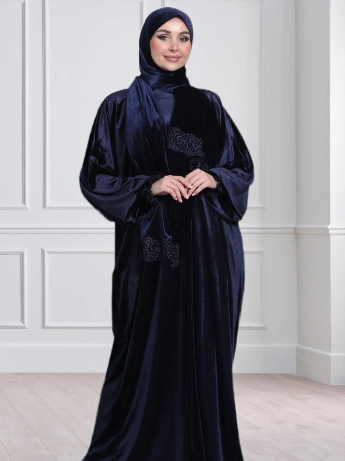 Luxury Velvet Prayer Set - Abaya - Modest Essence