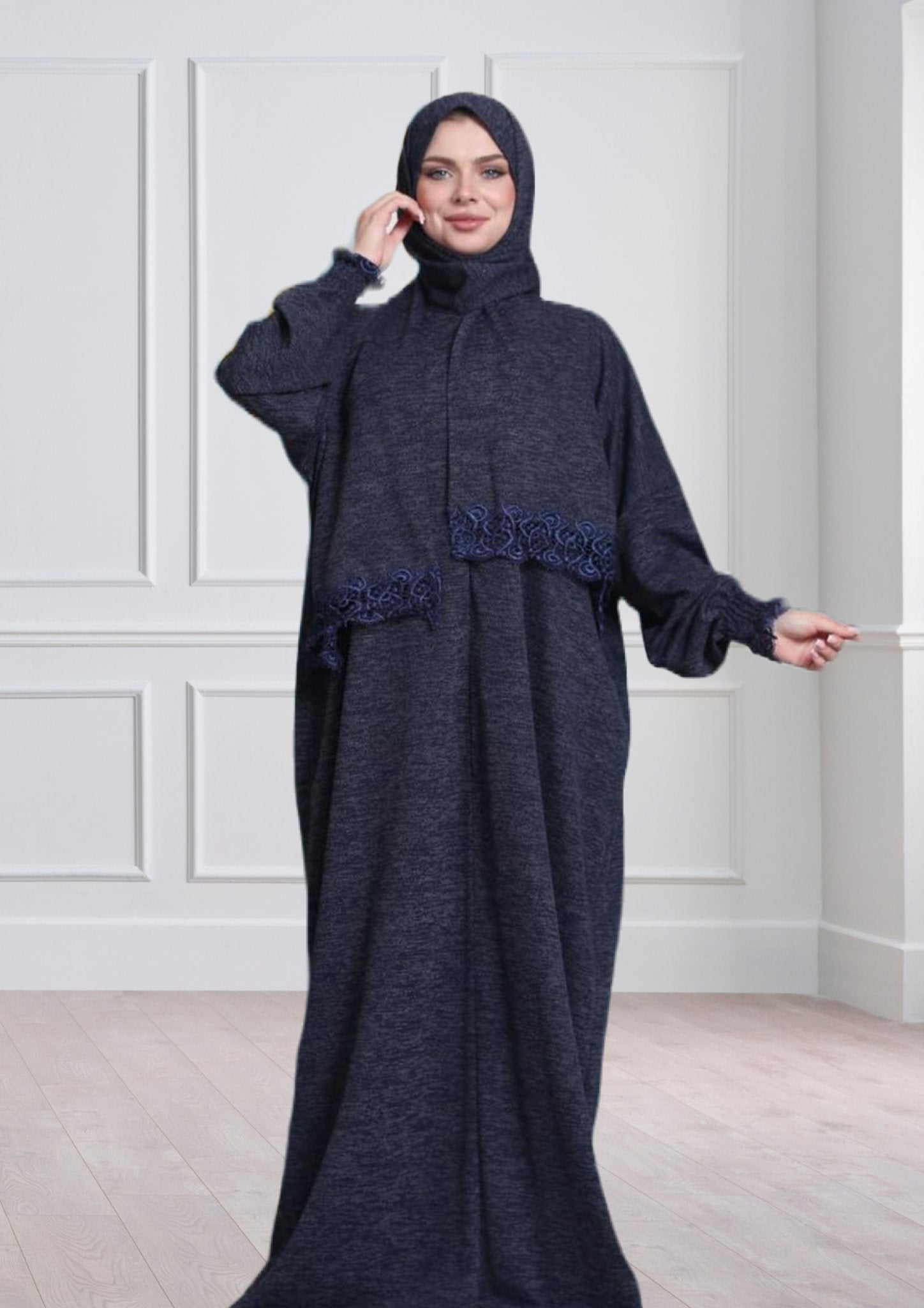 Luxury Wool Prayer Set - Abaya - Modest Essence