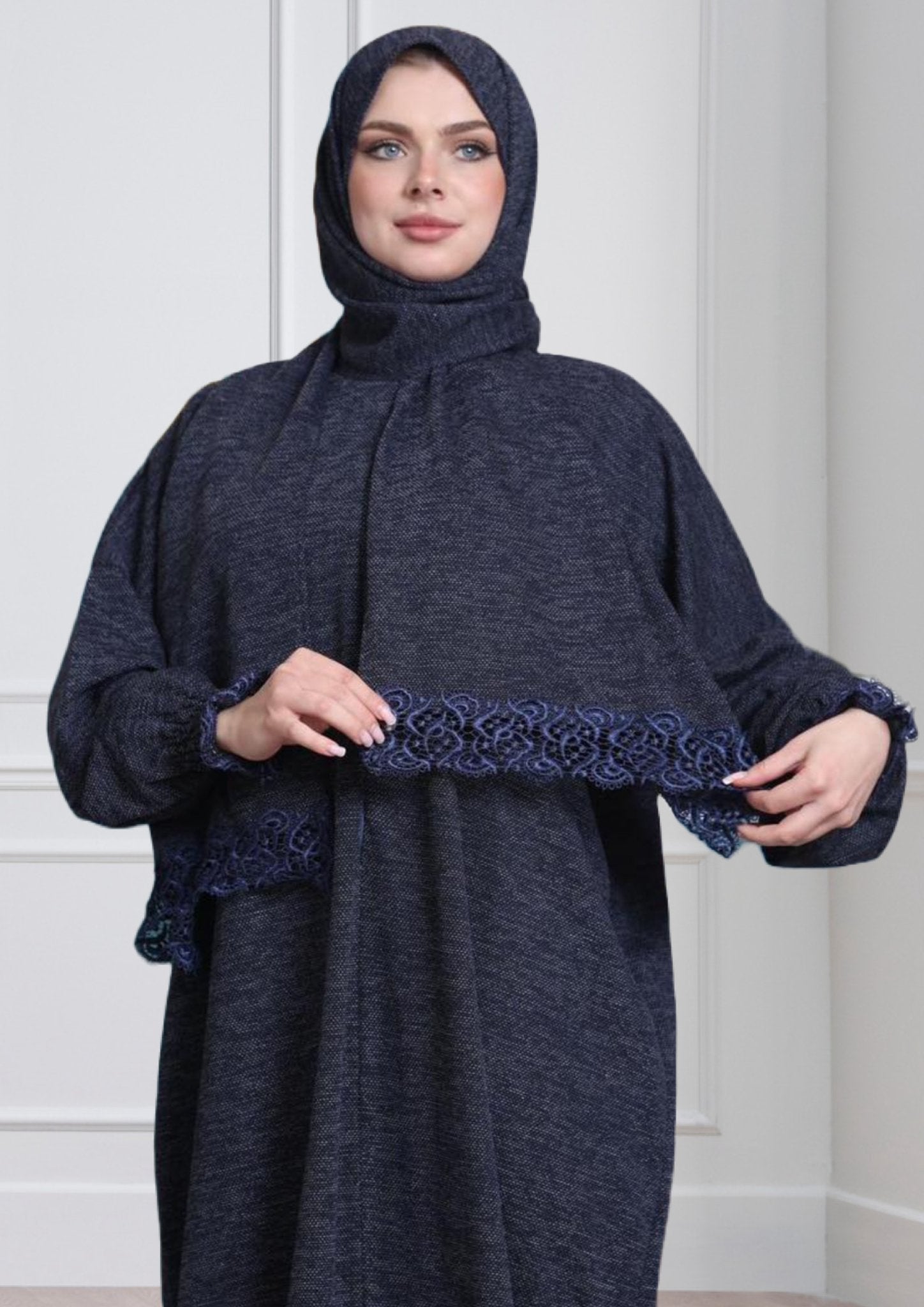 Luxury Wool Prayer Set - Abaya - Modest Essence