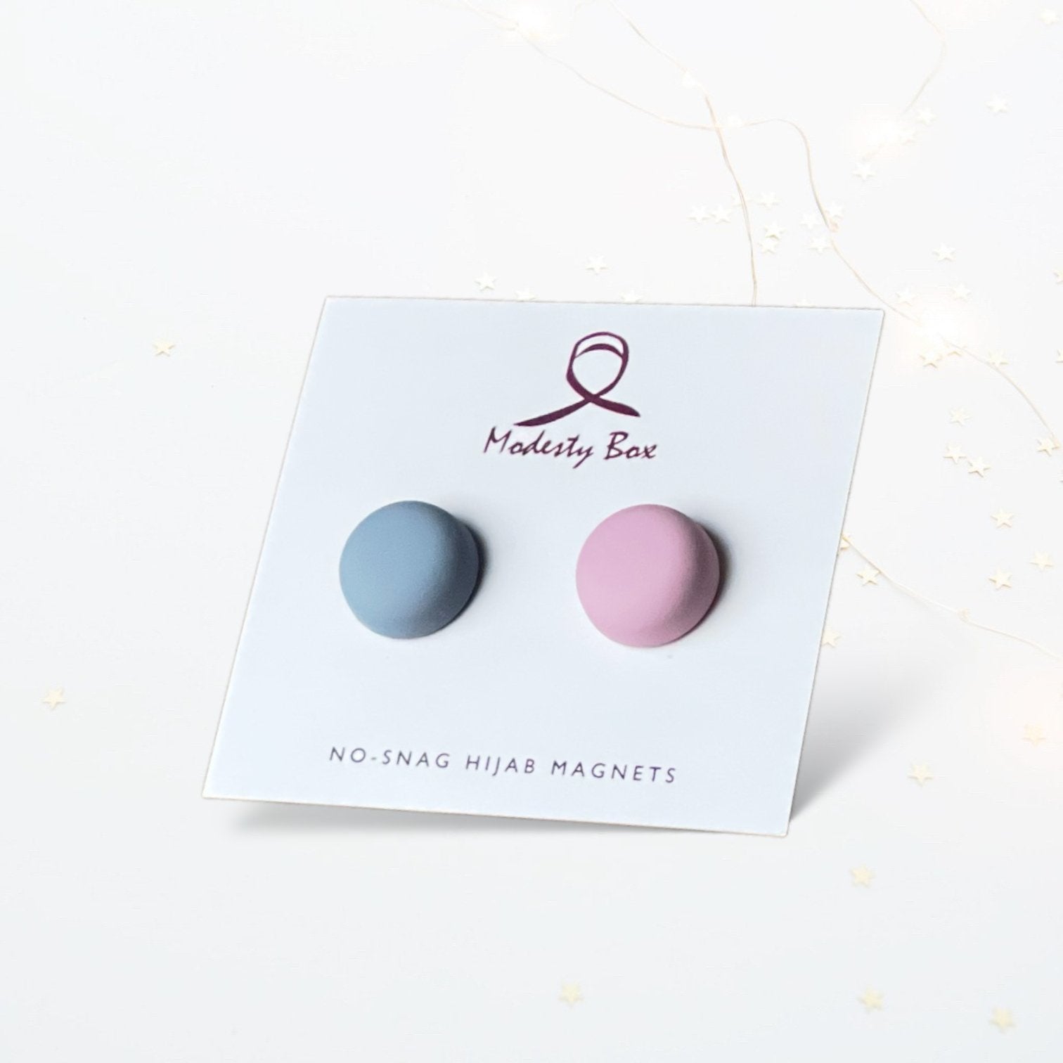 Matte Hijab Magnet Pins - Pastel - Modesty Box