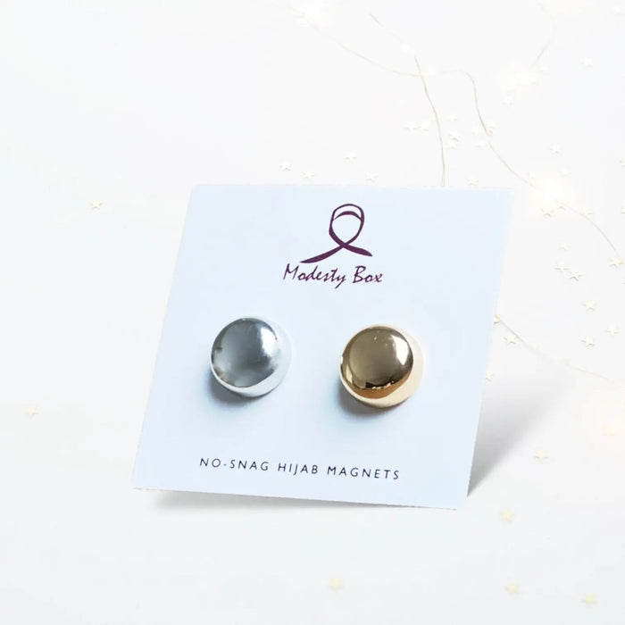 Modest Mama Hijab Magnets 4-Pack - Strong No-Snag Magnets For Scarves, Pink