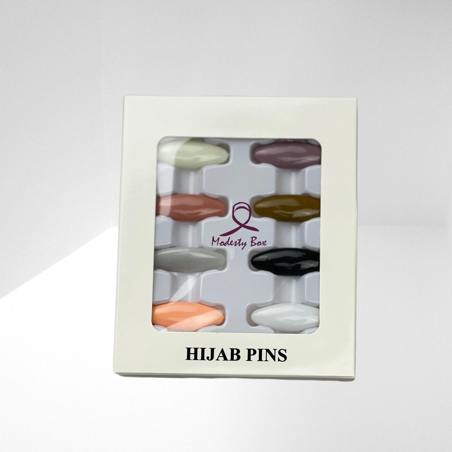 Multicolor Hijab Pins - Modesty Box