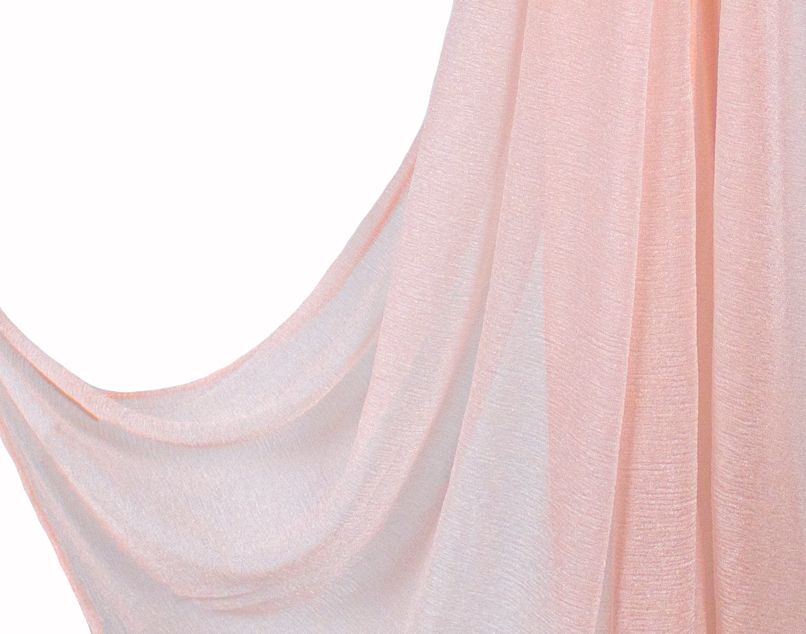 Peach Basic Cashmere Hijab - Modesty Box