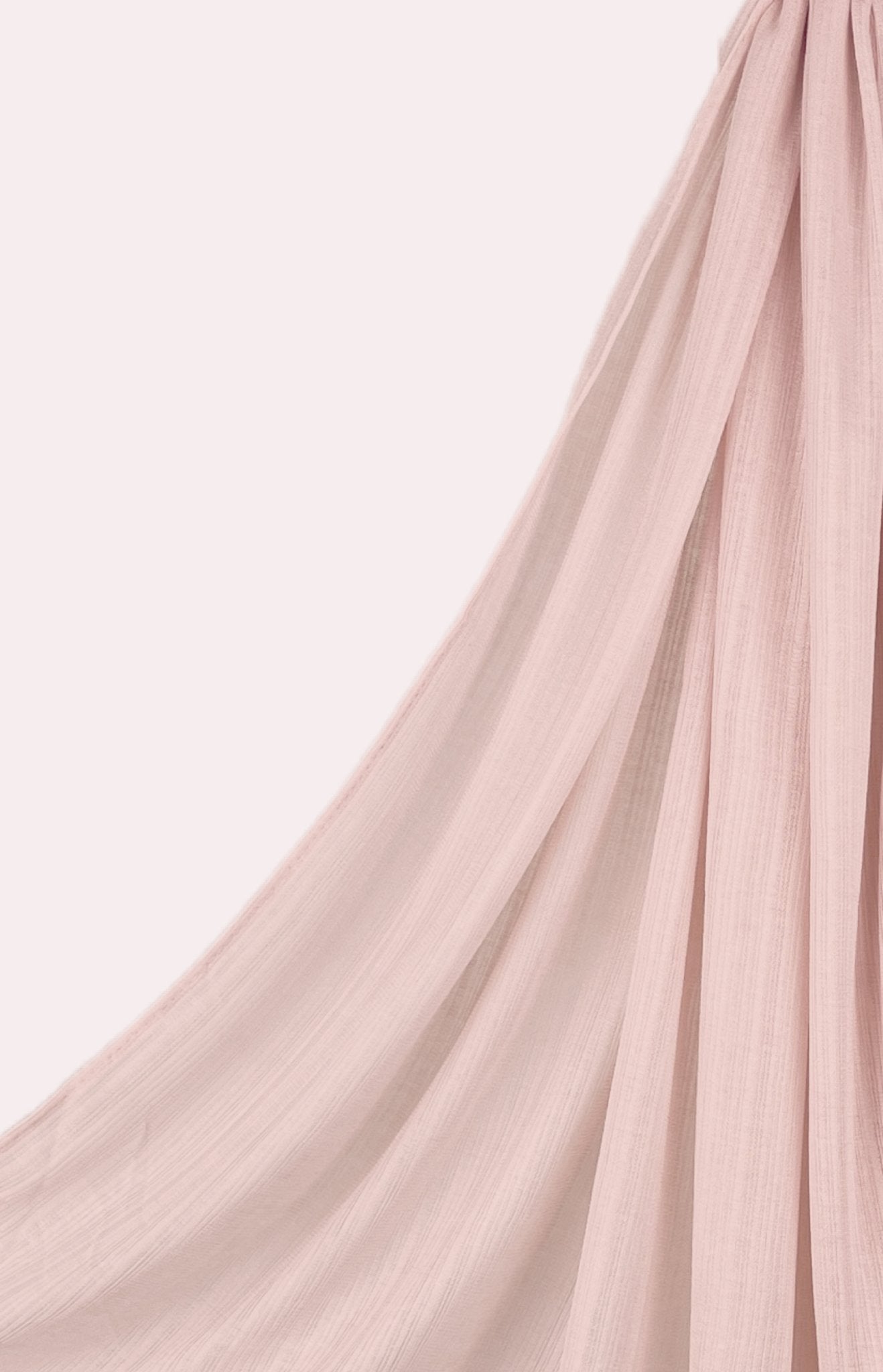 Pink Fine Striped Jersey Hijab - Modesty Box