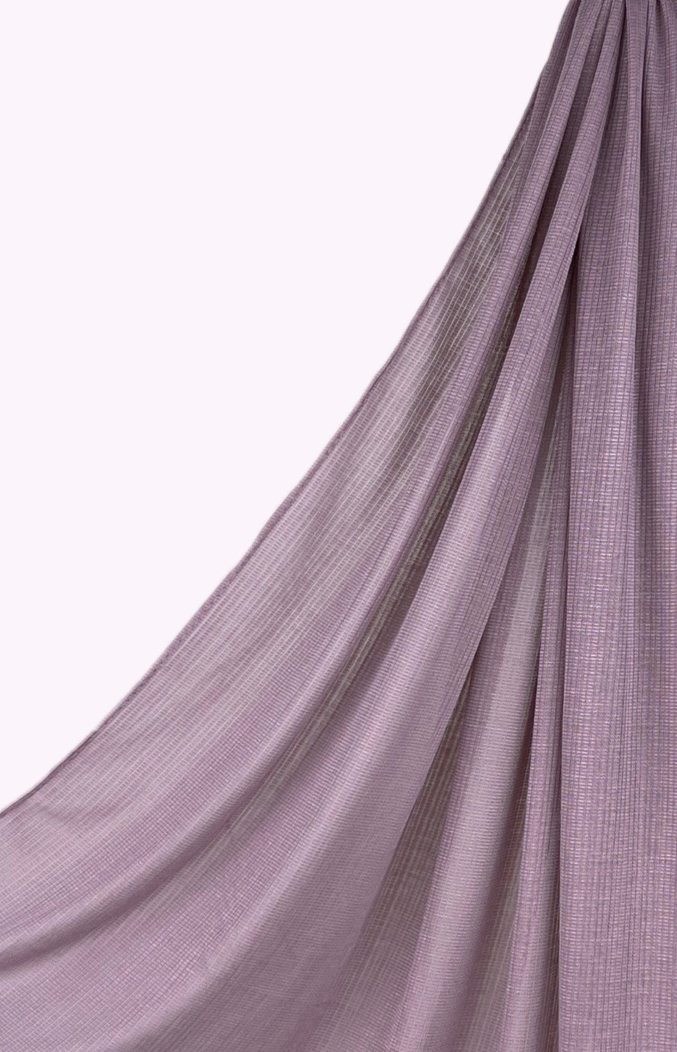 Purple Fine Striped Jersey Hijab - Modesty Box