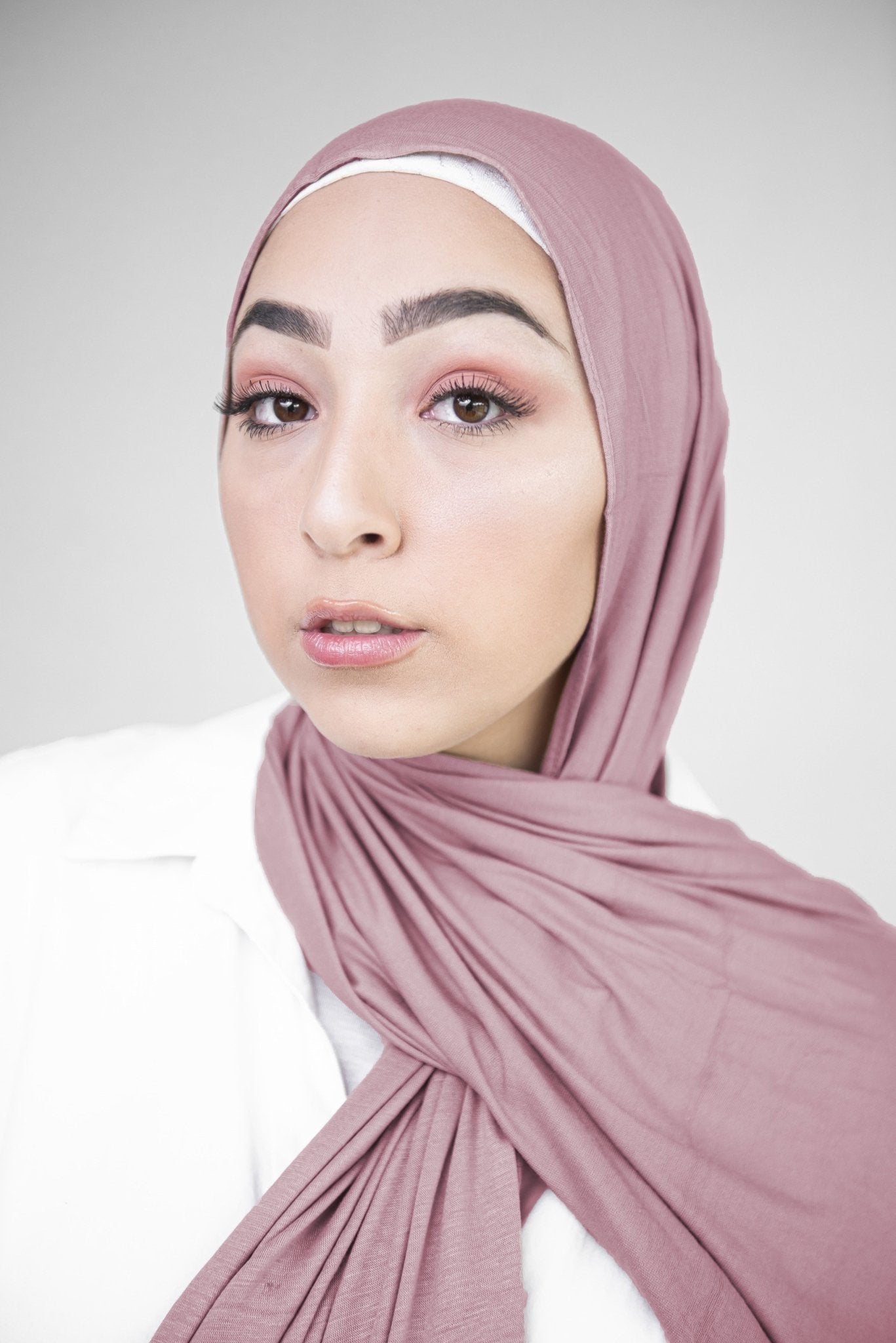 Rose Basic Jersey Hijab - Modesty Box