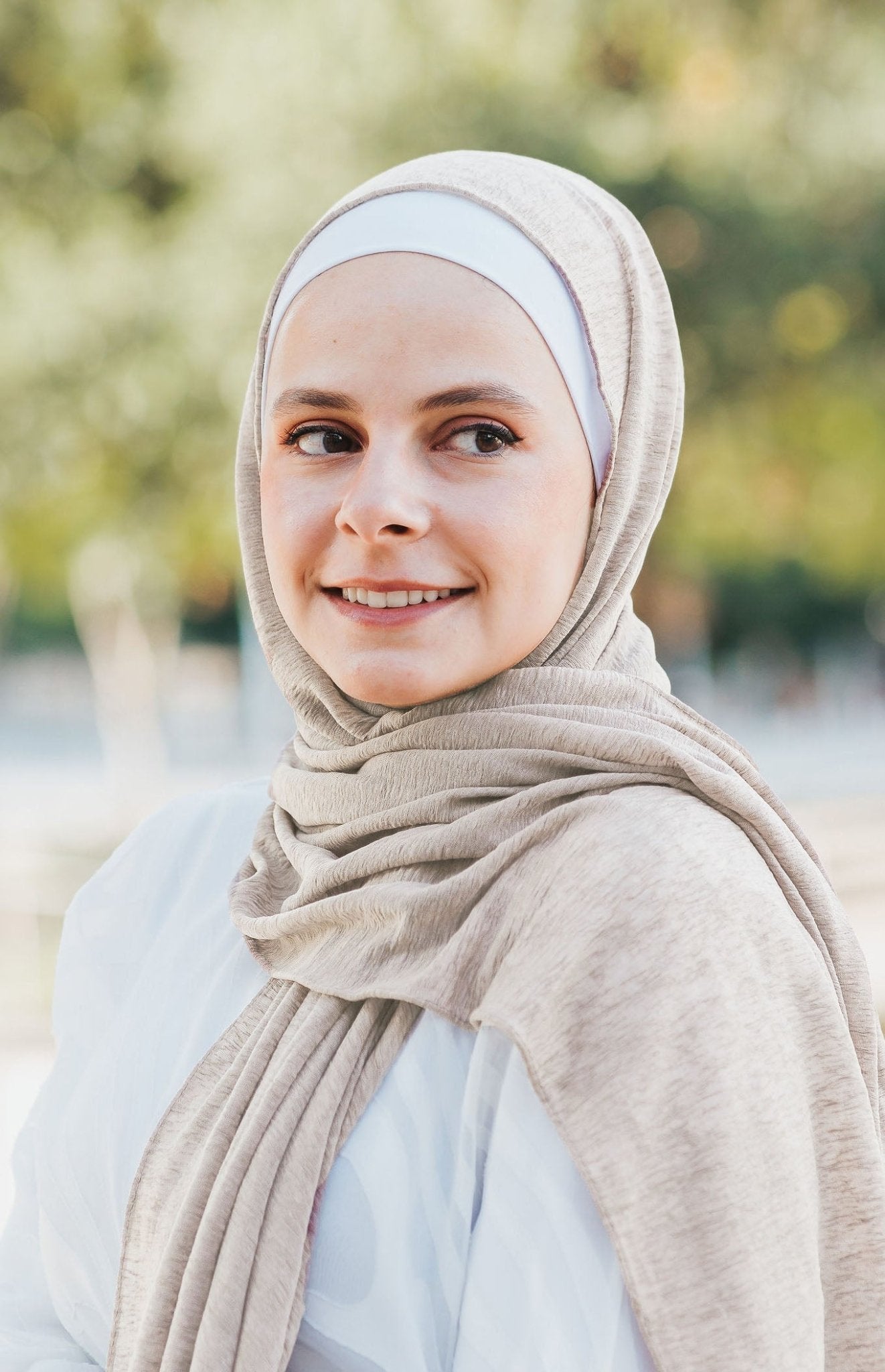 Sand Royal Cashmere Hijab - Modesty Box