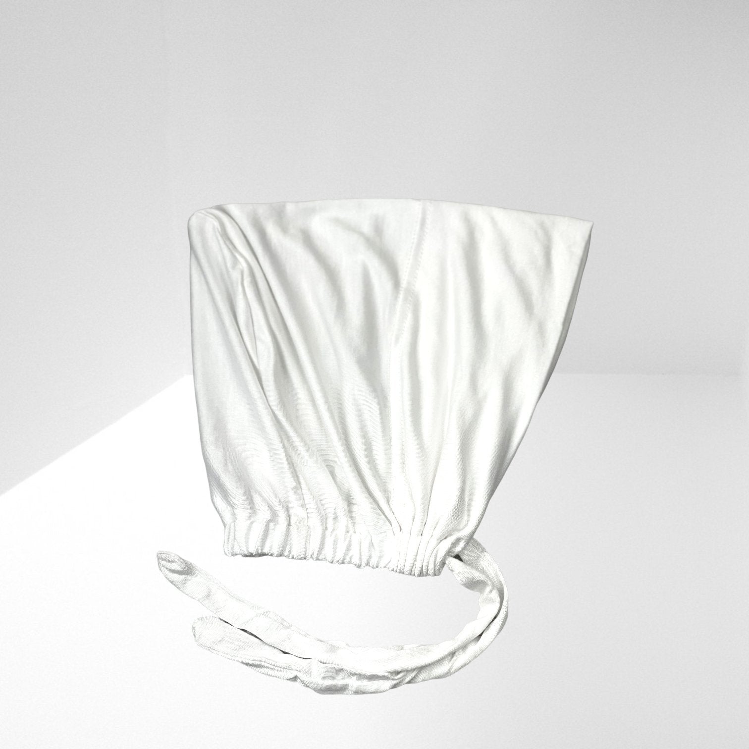 White Tie Back Undercap - Modesty Box